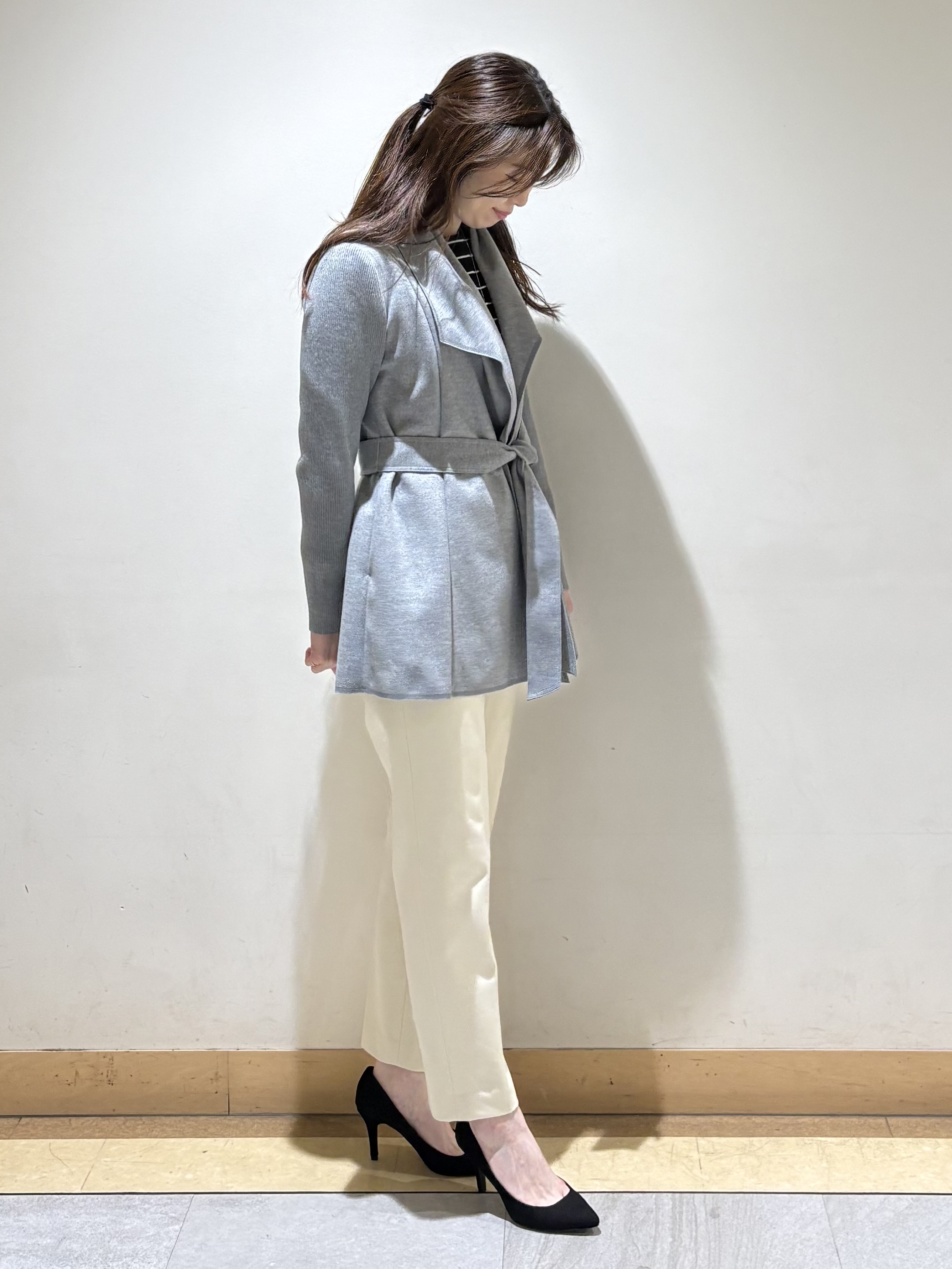 sakiさんの「COUP DE CHANCE｜【日本製】着流しカーディガン」を使ったコーディネート