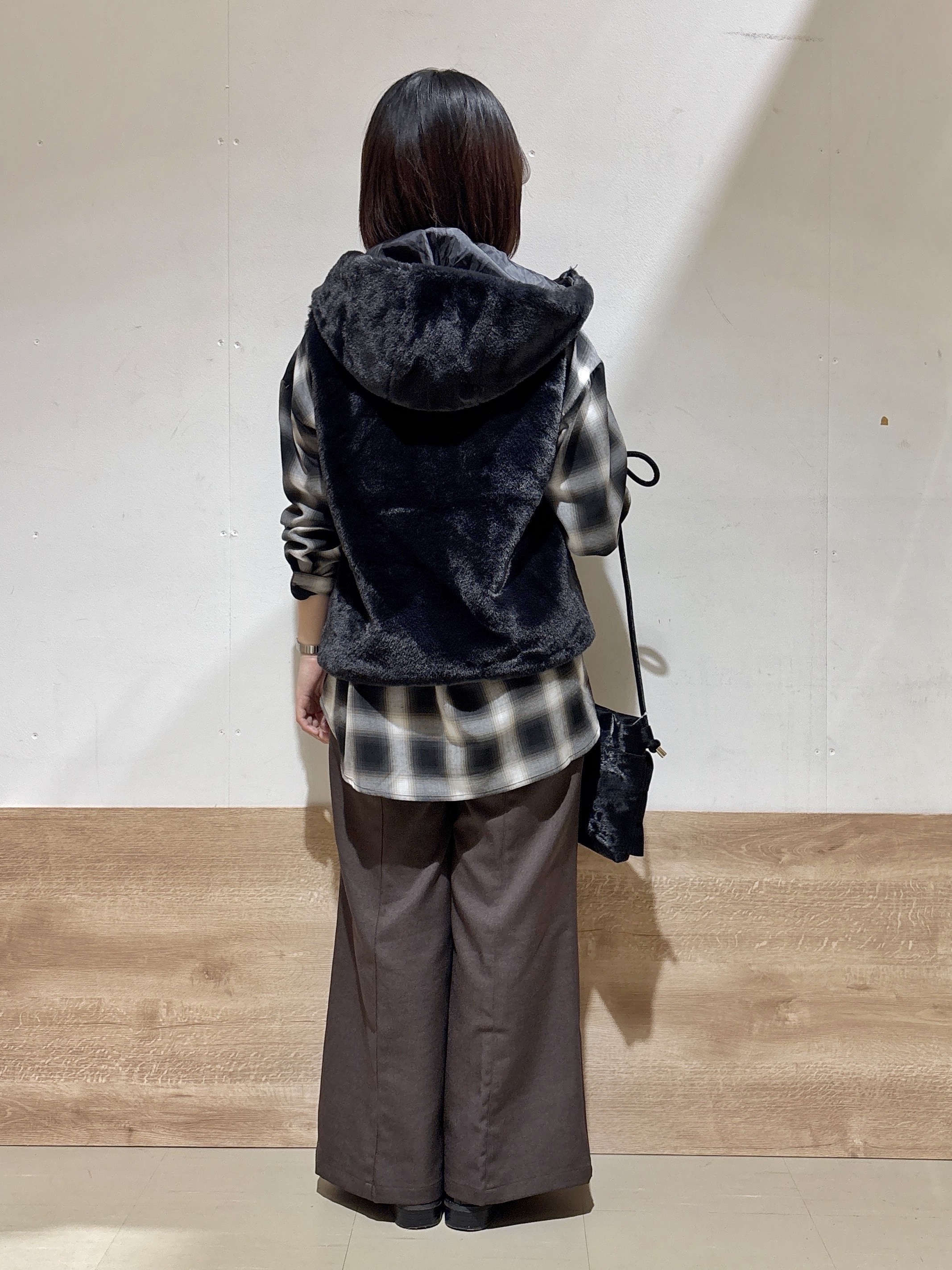 るねさんの「SHOO･LA･RUE｜【洗濯機可/撥水/マルチWAY】ファーライナー付き 毎日欲張りマンパ」を使ったコーディネート