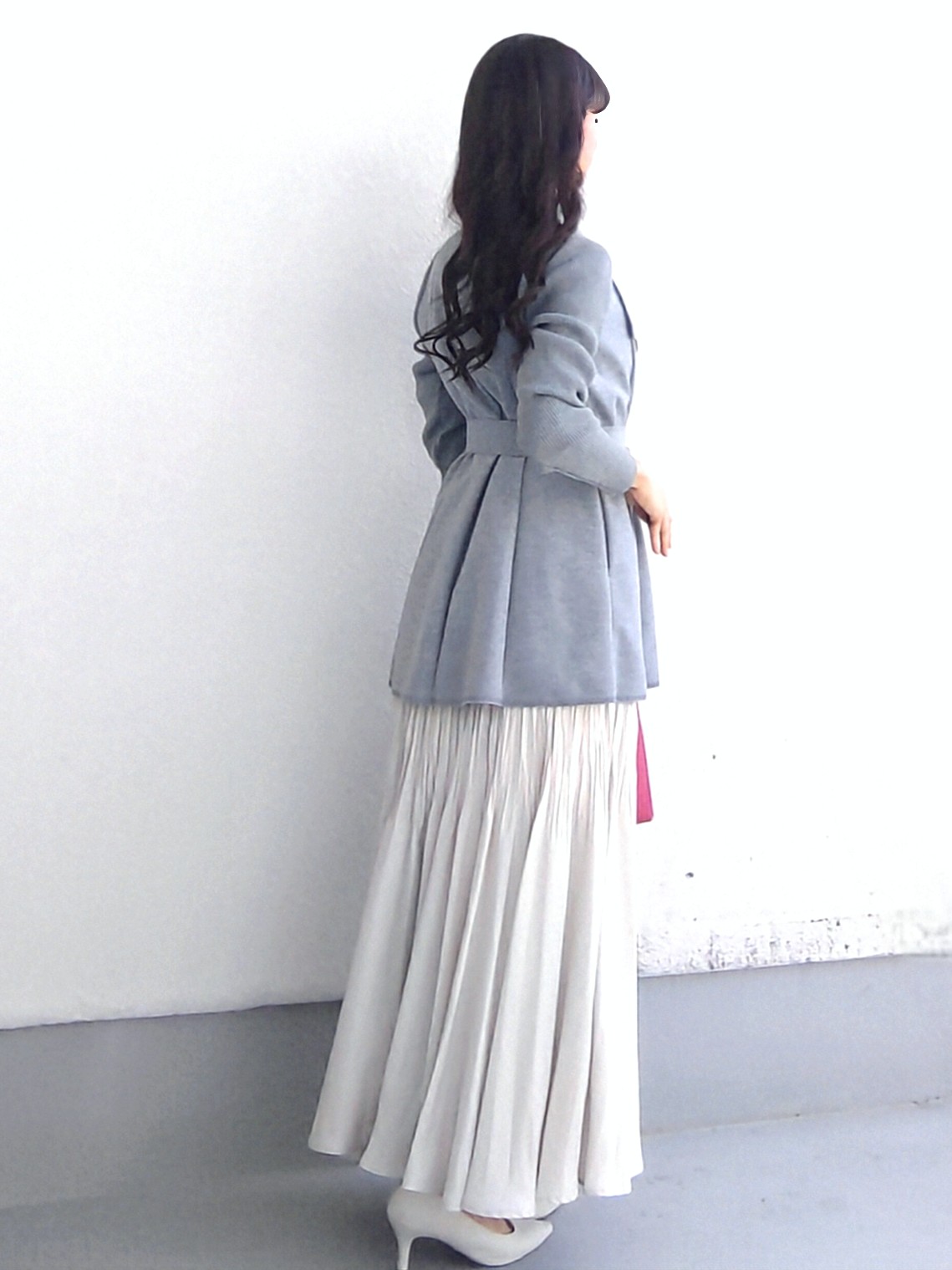 keinaさんの「SunaUna｜【日本製】着流しカーディガン」を使ったコーディネート