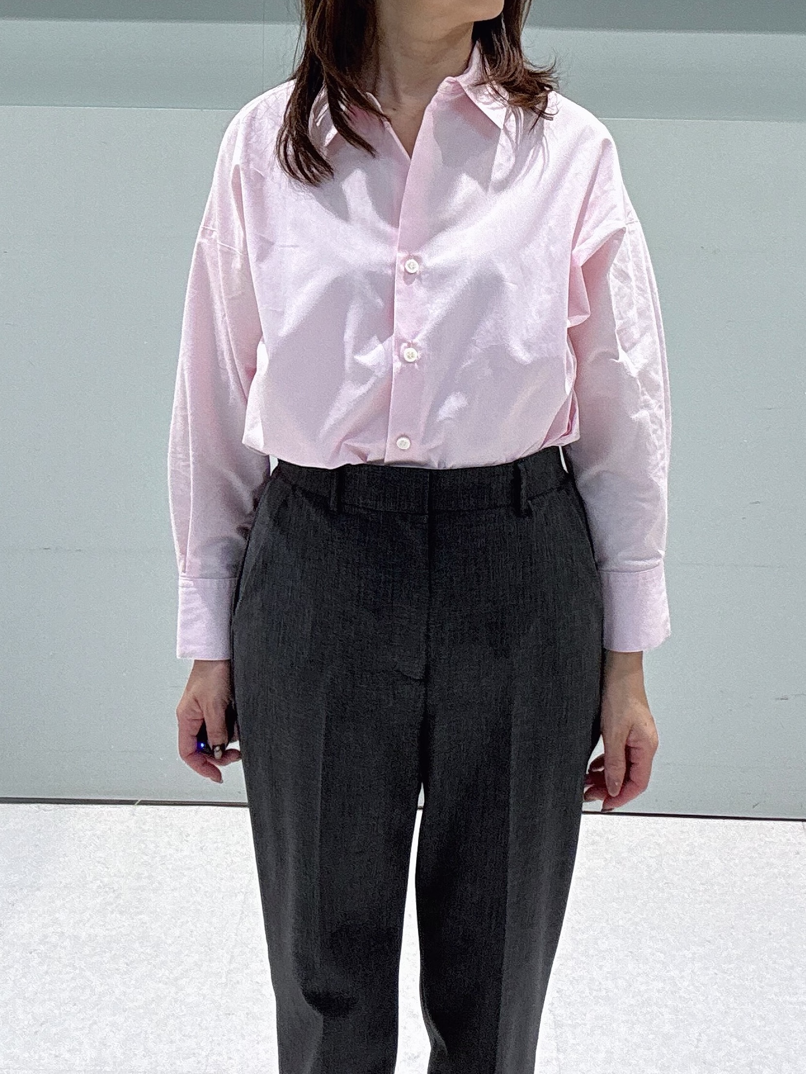 makiさんの「UNTITLED｜【セットアップ可/秋羽織り/お仕事スーツ】ウールブレンドダブルジャケット」を使ったコーディネート