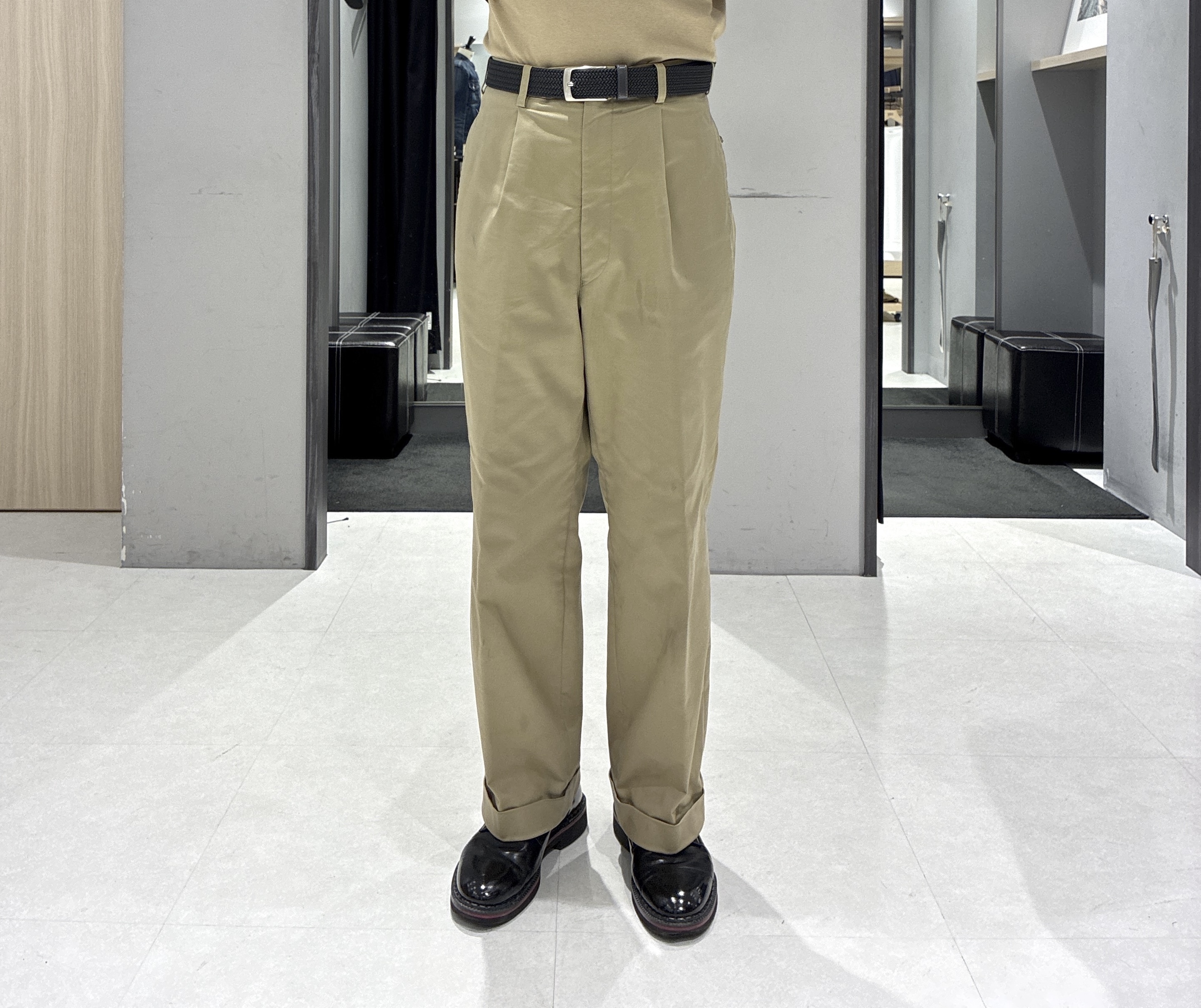 わいずみさんの「TAKEO KIKUCHI｜【BOWLER HAT LABEL】日本製クルーネックカーディガン」を使ったコーディネート