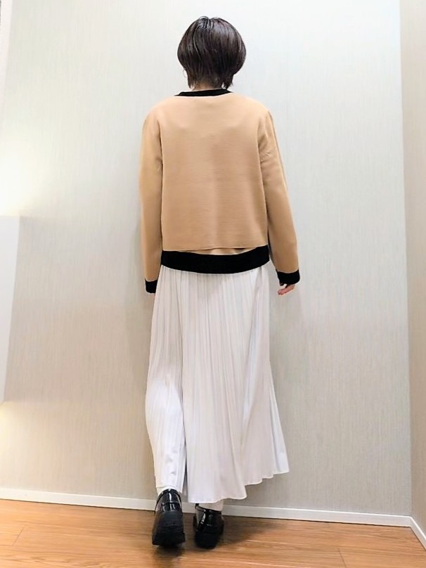 ミズタさんの「UNTITLED｜【アンサンブル可/ジャケットライク】モールラインカーディガン」を使ったコーディネート