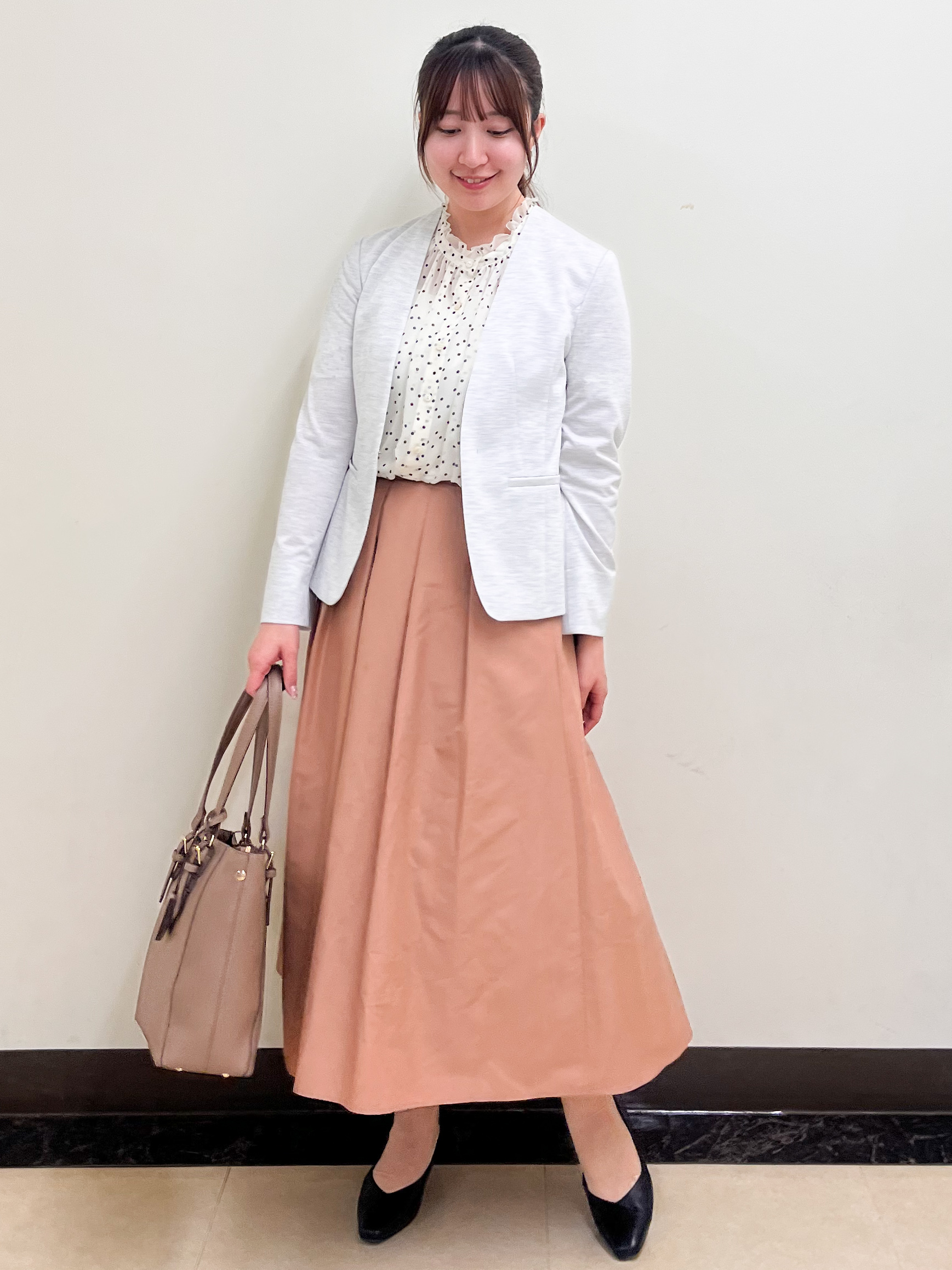 mikikoさんの「Reflect｜【SS-4Lサイズ／UVカット／接触冷感】匠ジャケット／ノーカラー」を使ったコーディネート