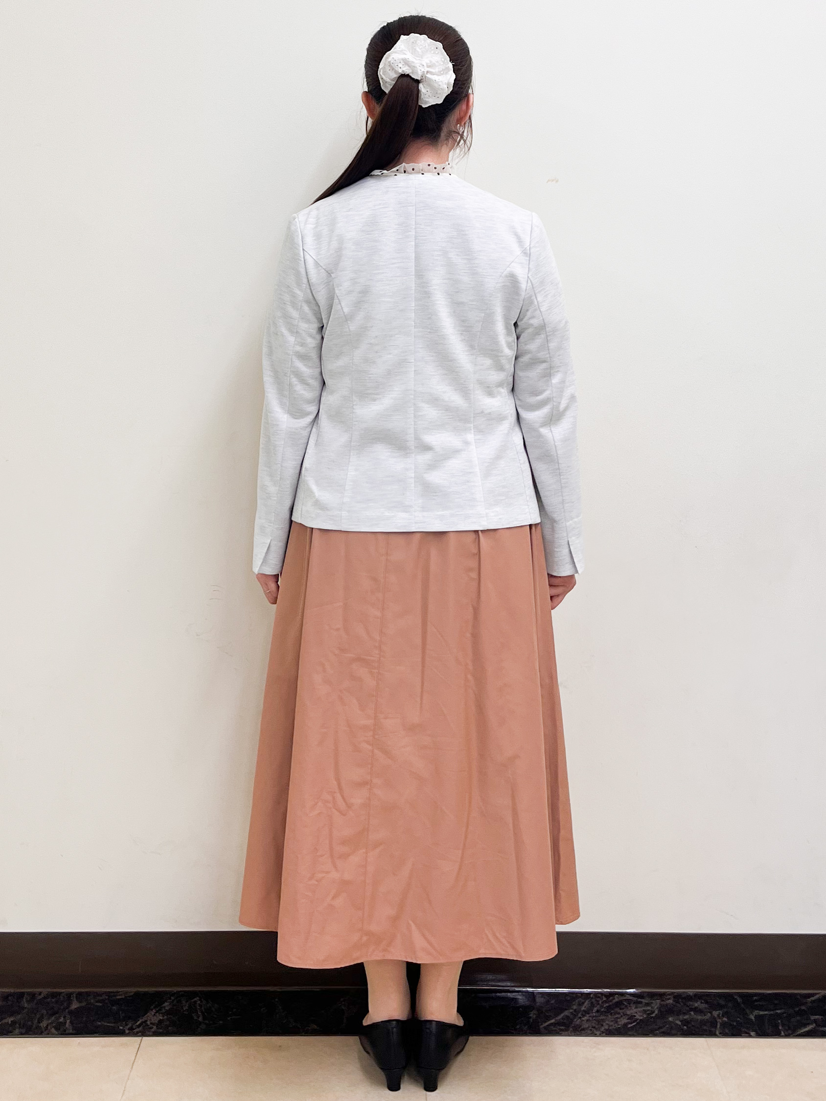 mikikoさんの「Reflect｜【SS-4Lサイズ／UVカット／接触冷感】匠ジャケット／ノーカラー」を使ったコーディネート
