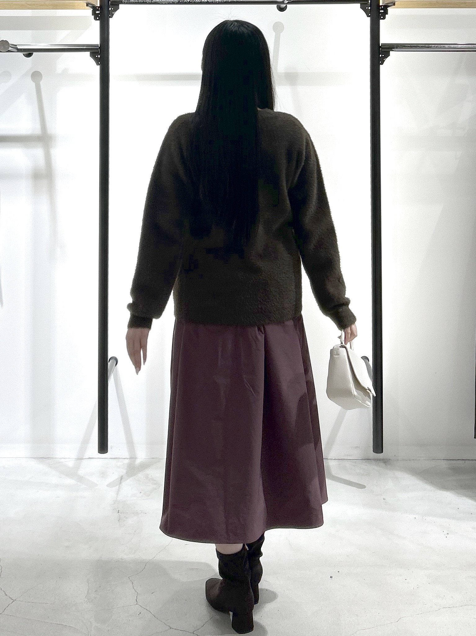 sayaさんの「OPAQUE.CLIP｜レースベロア トップス【洗濯機OK】」を使ったコーディネート