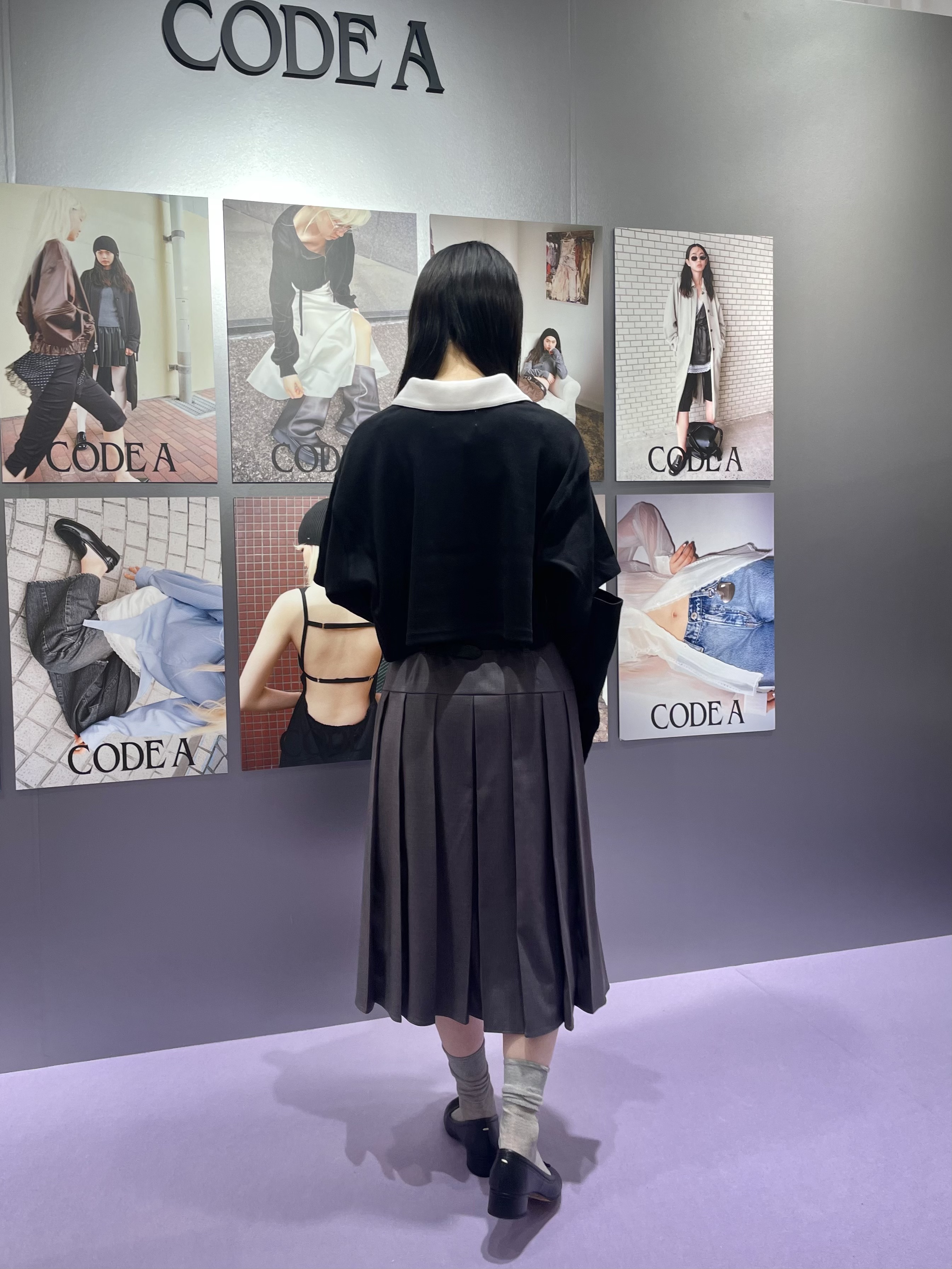 丸山加奈子さんの「CODE A｜cropped lager tee」を使ったコーディネート