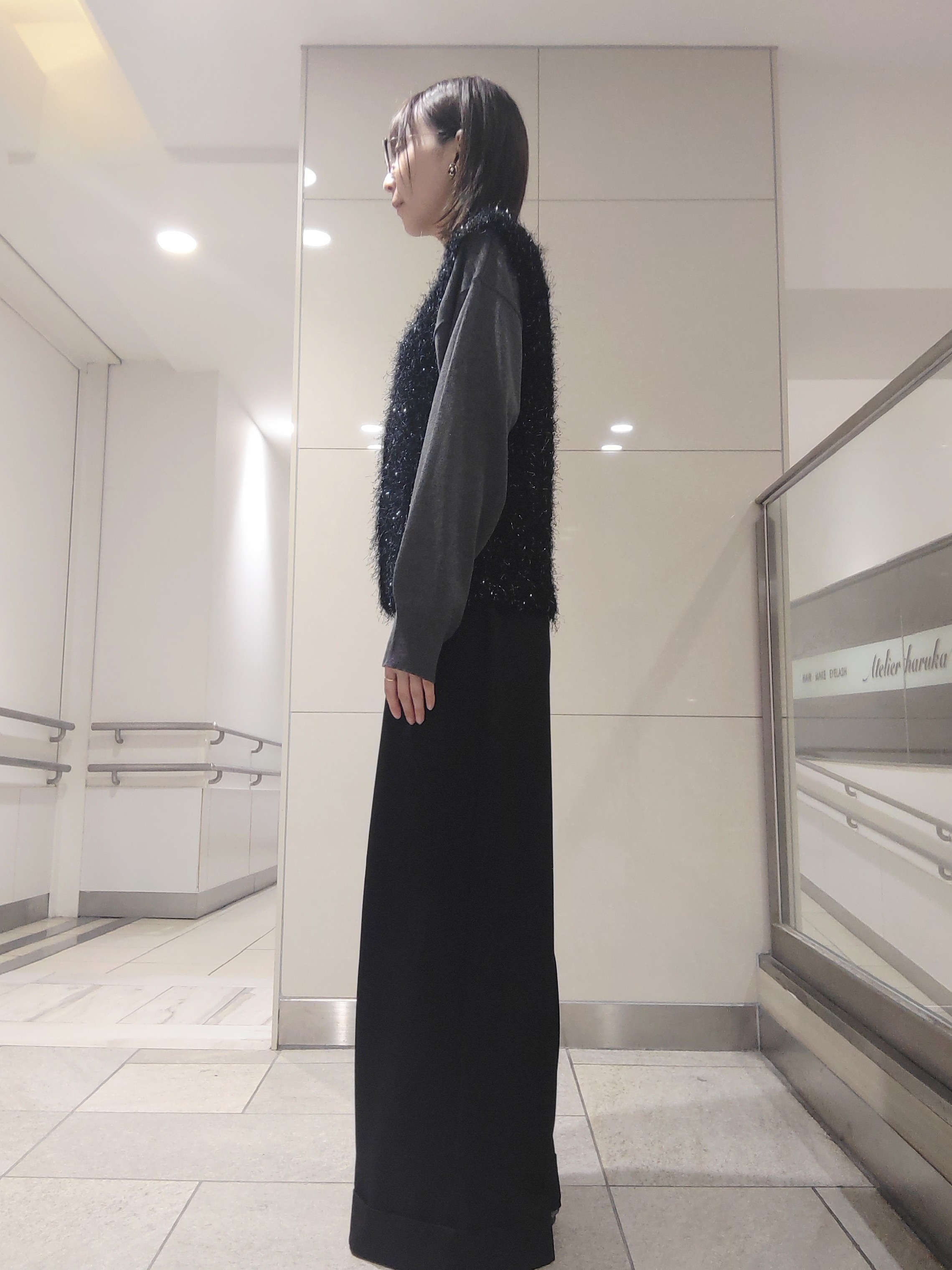 ぶちさんの「【3E対応】スクエアフラットパンプス」を使ったコーディネート