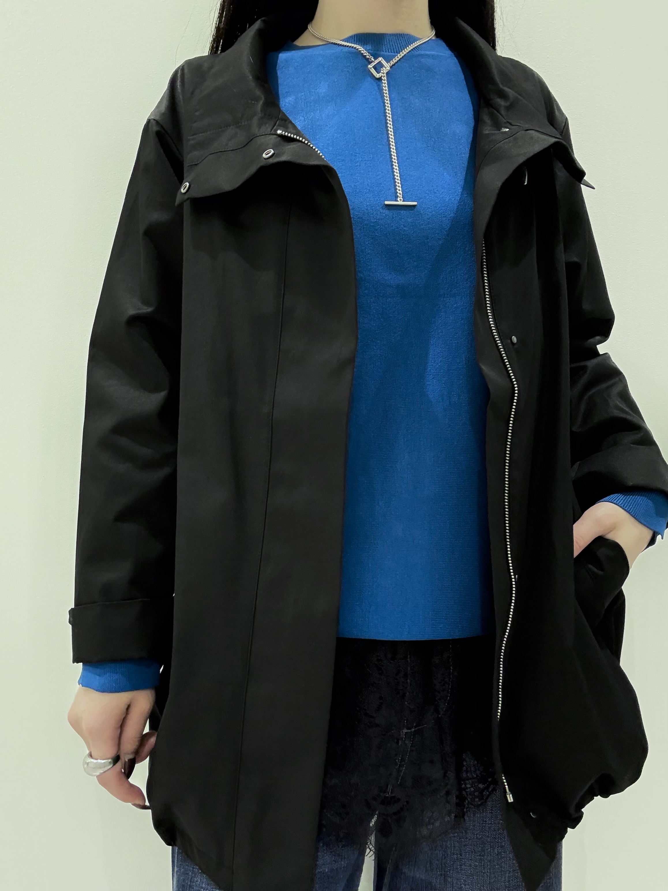 KEIKOさんの「INDIVI｜【撥水／UVケア】スタンドカラーブルゾン」を使ったコーディネート