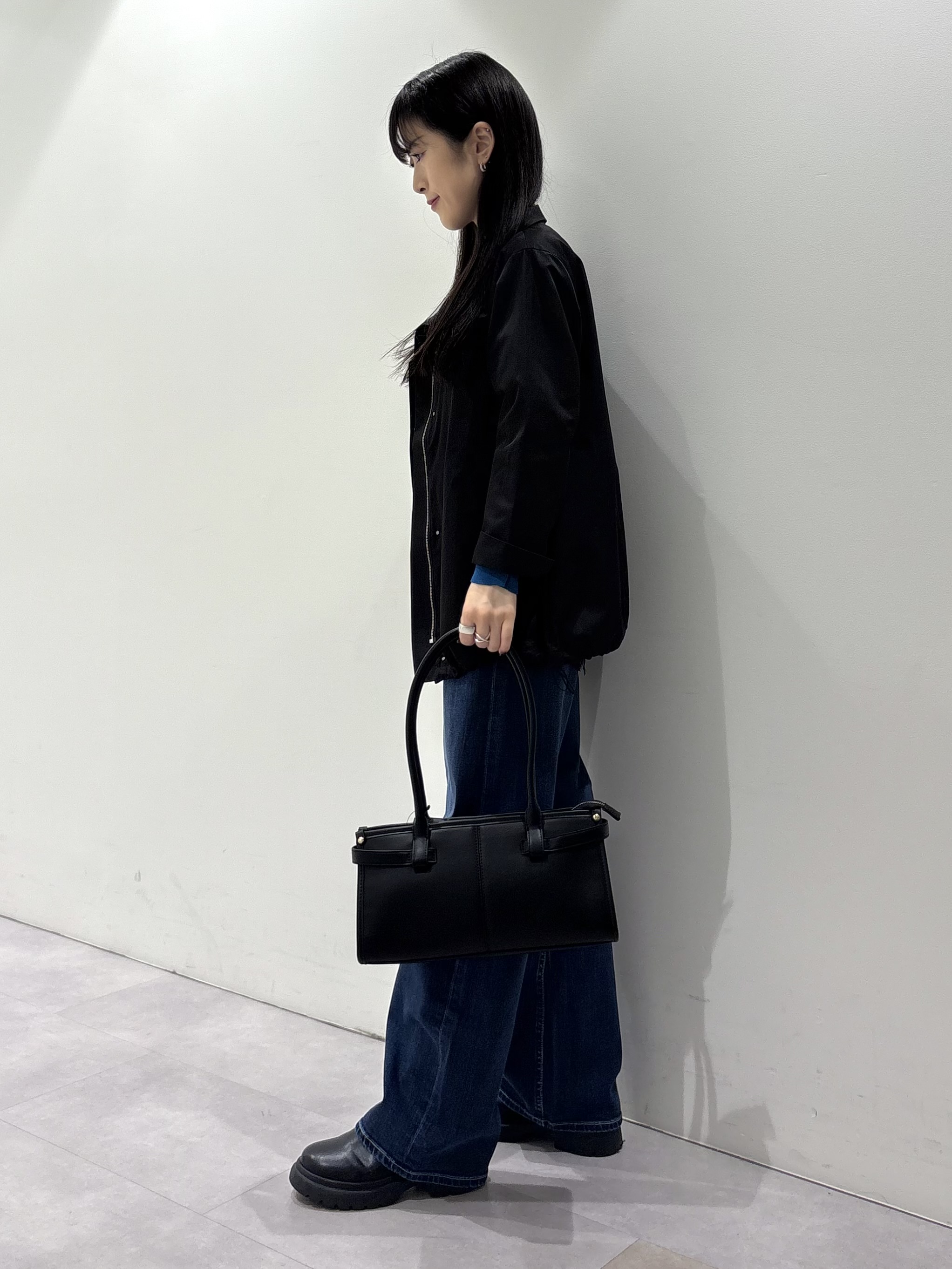 KEIKOさんの「INDIVI｜【撥水／UVケア】スタンドカラーブルゾン」を使ったコーディネート