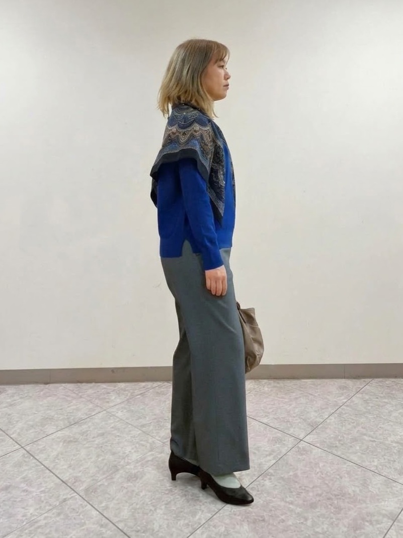 S.xuliさんの「Reflect｜ボートネックニットトップス」を使ったコーディネート
