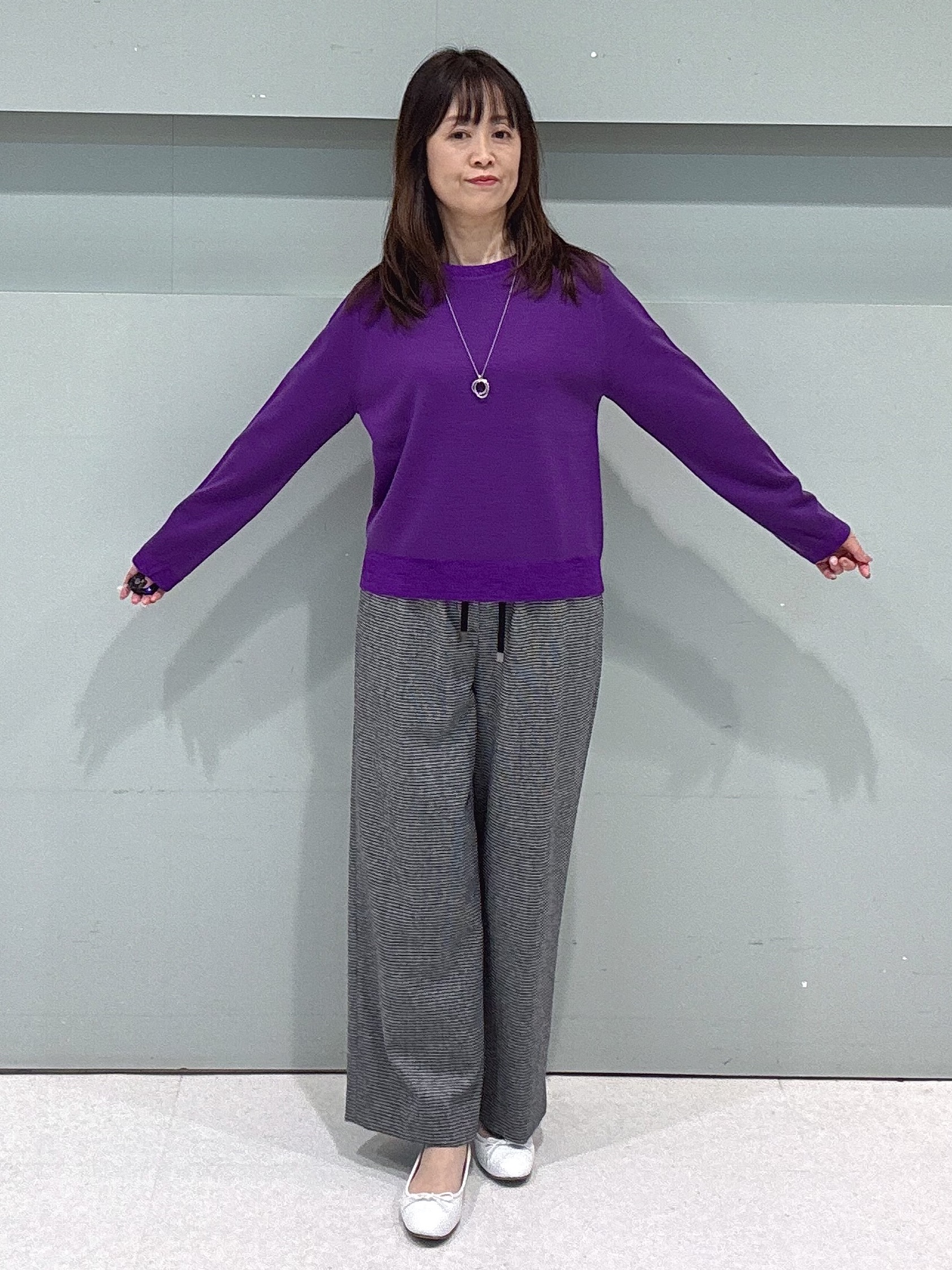 makiさんの「UNTITLED｜【軽アウター/中綿/秋冬コート】ショートブルゾン」を使ったコーディネート