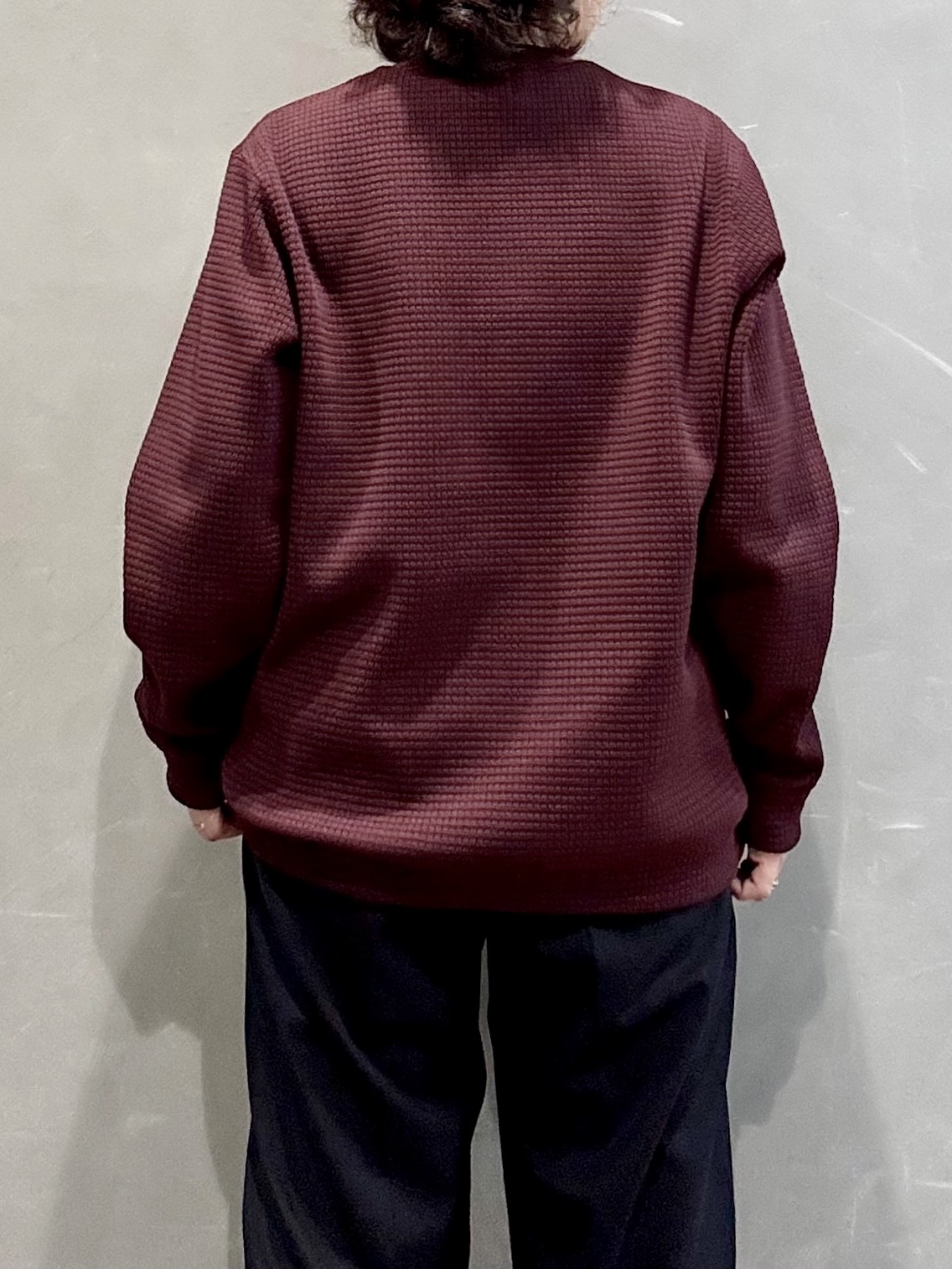 のぐみさんの「TAKEO KIKUCHI｜ニットライクワッフル プルオーバージャージ」を使ったコーディネート