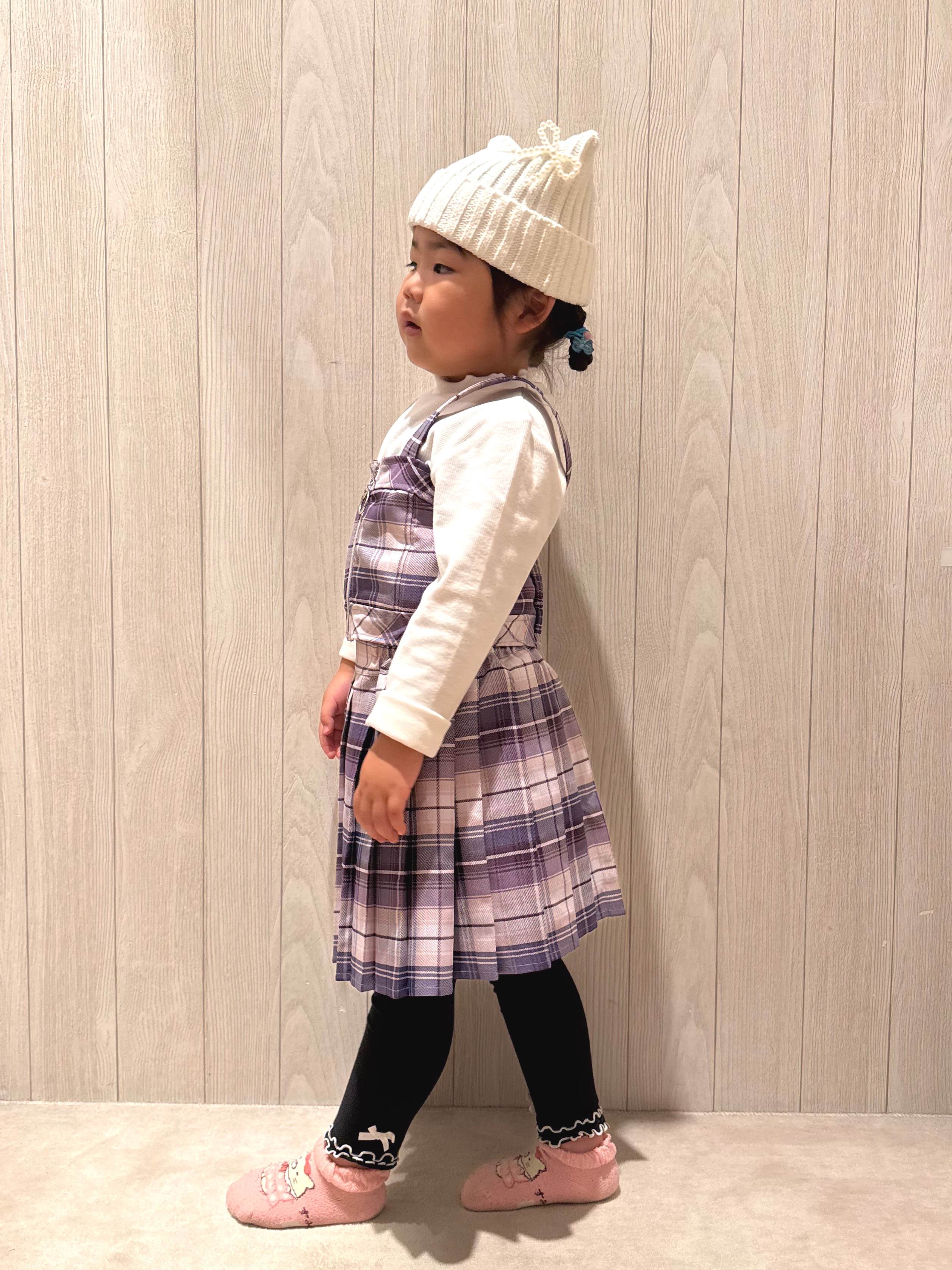 愛さんの「SHOO･LA･RUE｜【110-140cm】ビスチェ付きトップス」を使ったコーディネート