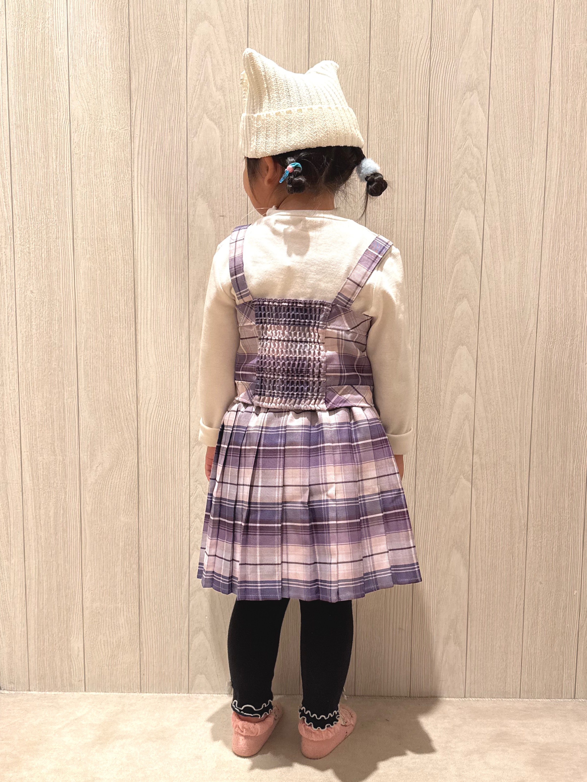愛さんの「SHOO･LA･RUE｜【110-140cm】ビスチェ付きトップス」を使ったコーディネート