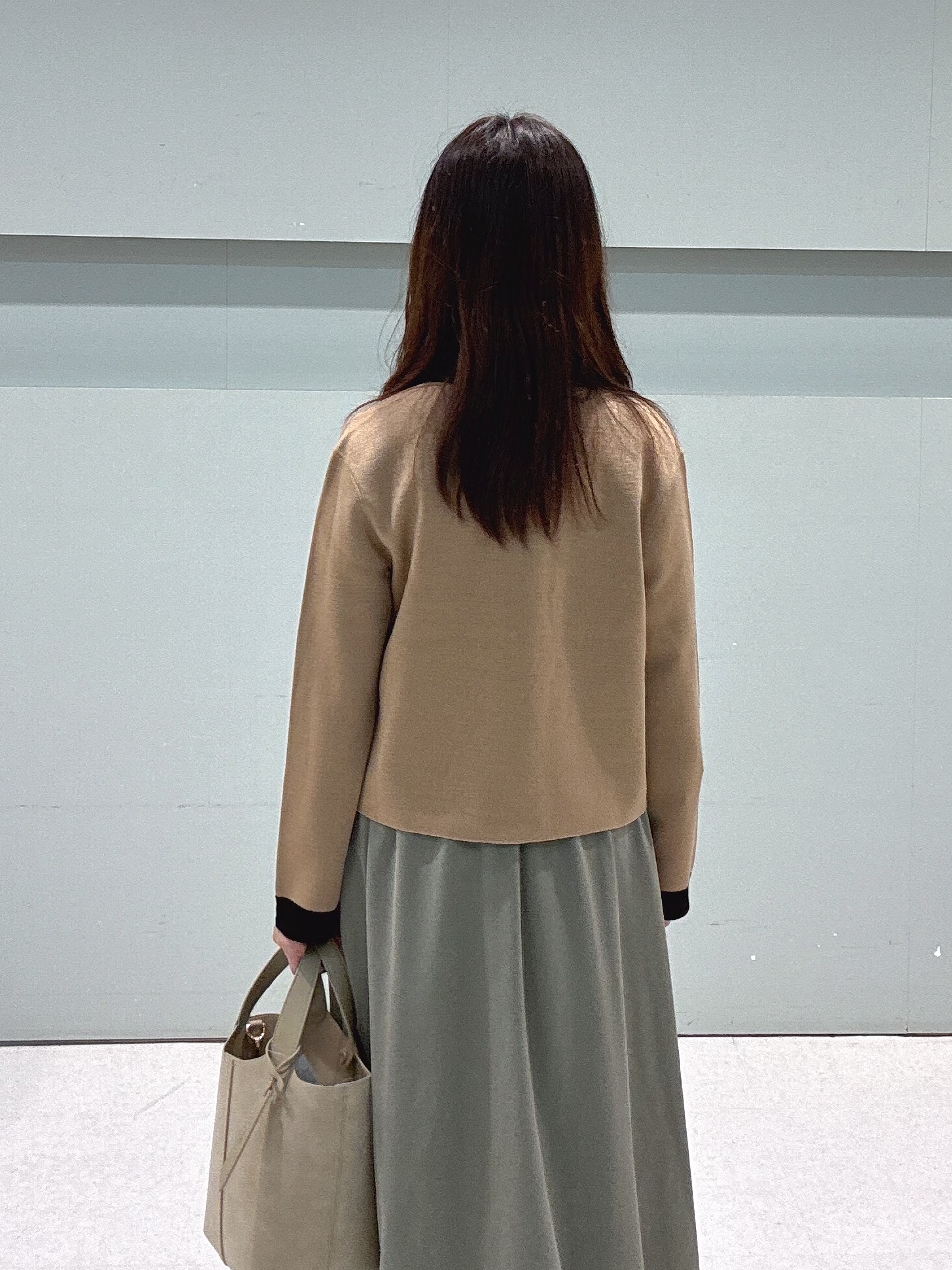 makiさんの「UNTITLED｜【アンサンブル可/ジャケットライク】モールラインカーディガン」を使ったコーディネート