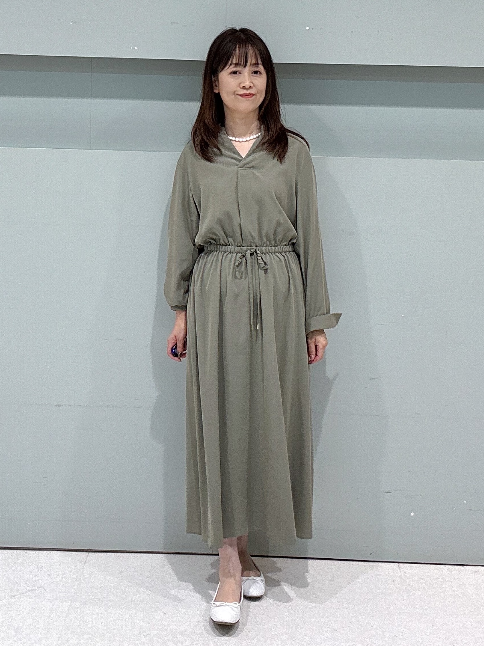 makiさんの「UNTITLED｜【アンサンブル可/ジャケットライク】モールラインカーディガン」を使ったコーディネート