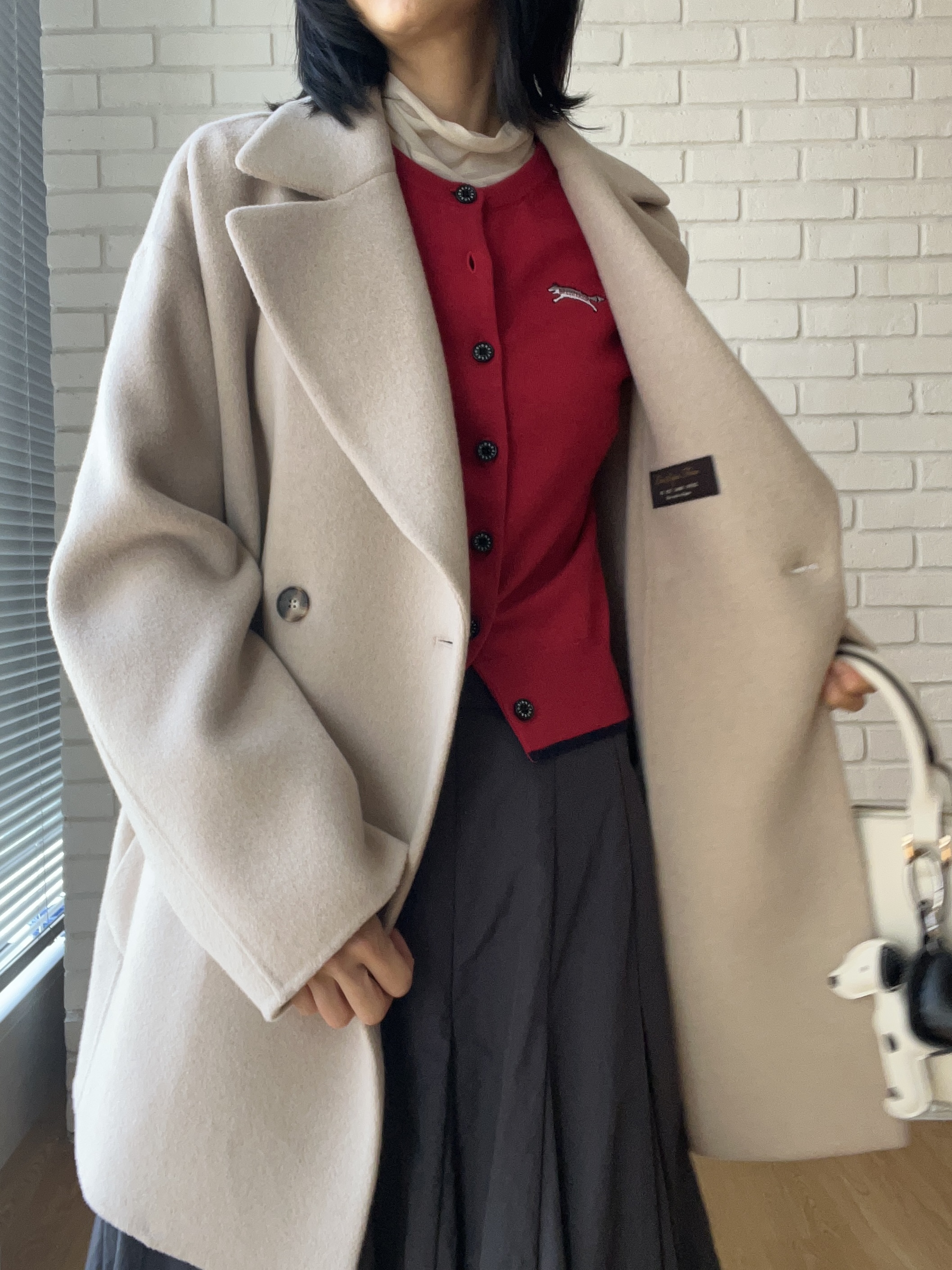 misaさんの「DRESSTERIOR｜モノトーンドッグチャーム」を使ったコーディネート