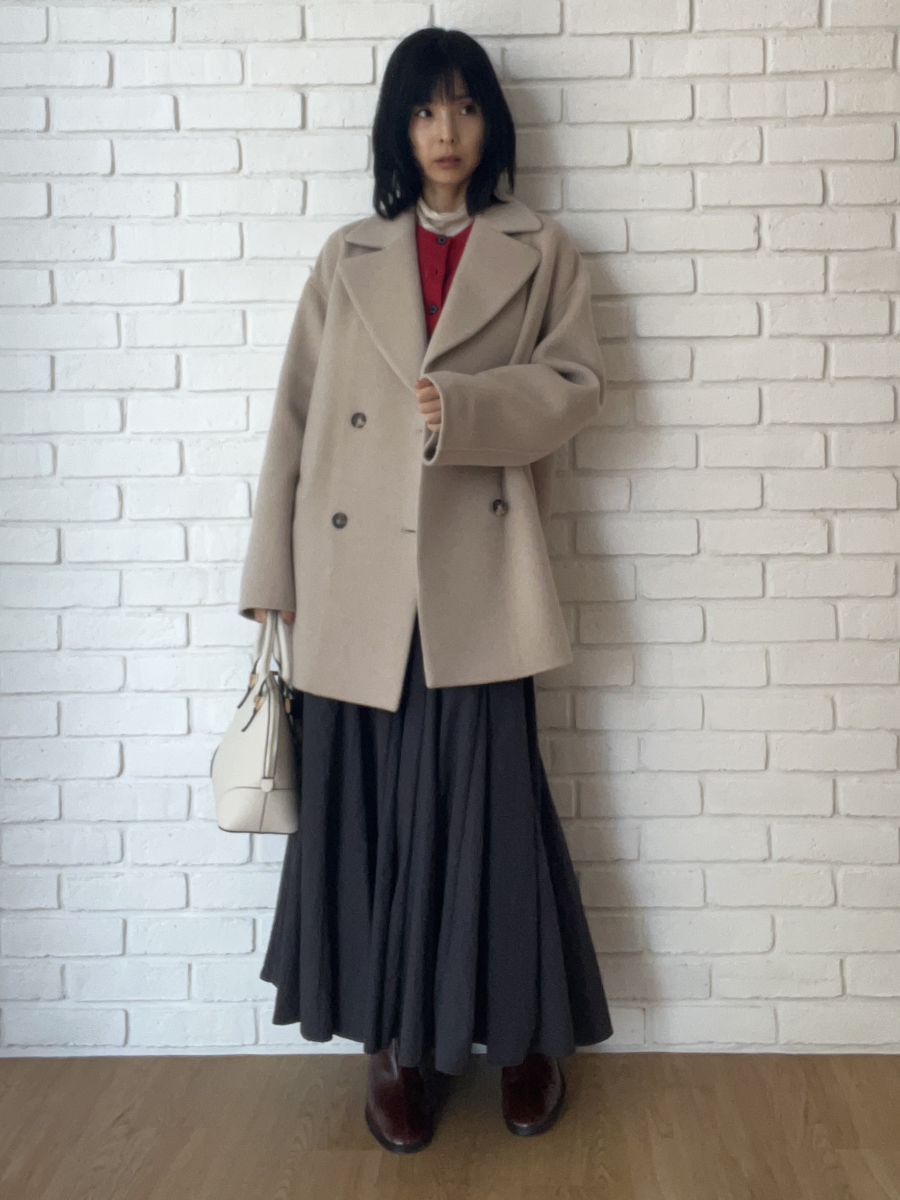 misaさんの「DRESSTERIOR｜モノトーンドッグチャーム」を使ったコーディネート