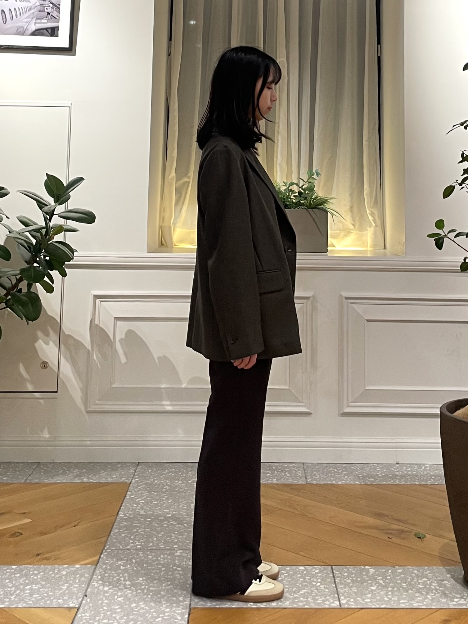 Lilyさんの「DRESSTERIOR｜【涼しく着映え】シアーデニムシャツ」を使ったコーディネート