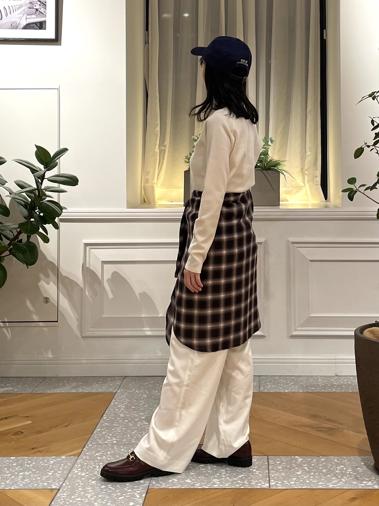 Lilyさんの「DRESSTERIOR｜ストレッチ フルニードルニット」を使ったコーディネート