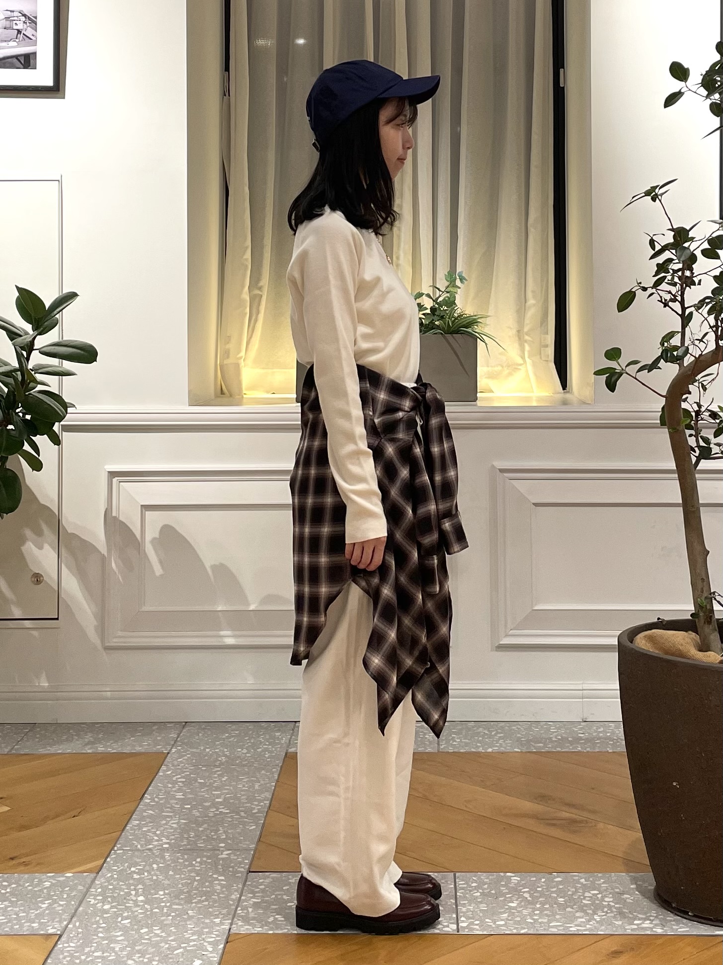 Lilyさんの「DRESSTERIOR｜ストレッチ フルニードルニット」を使ったコーディネート