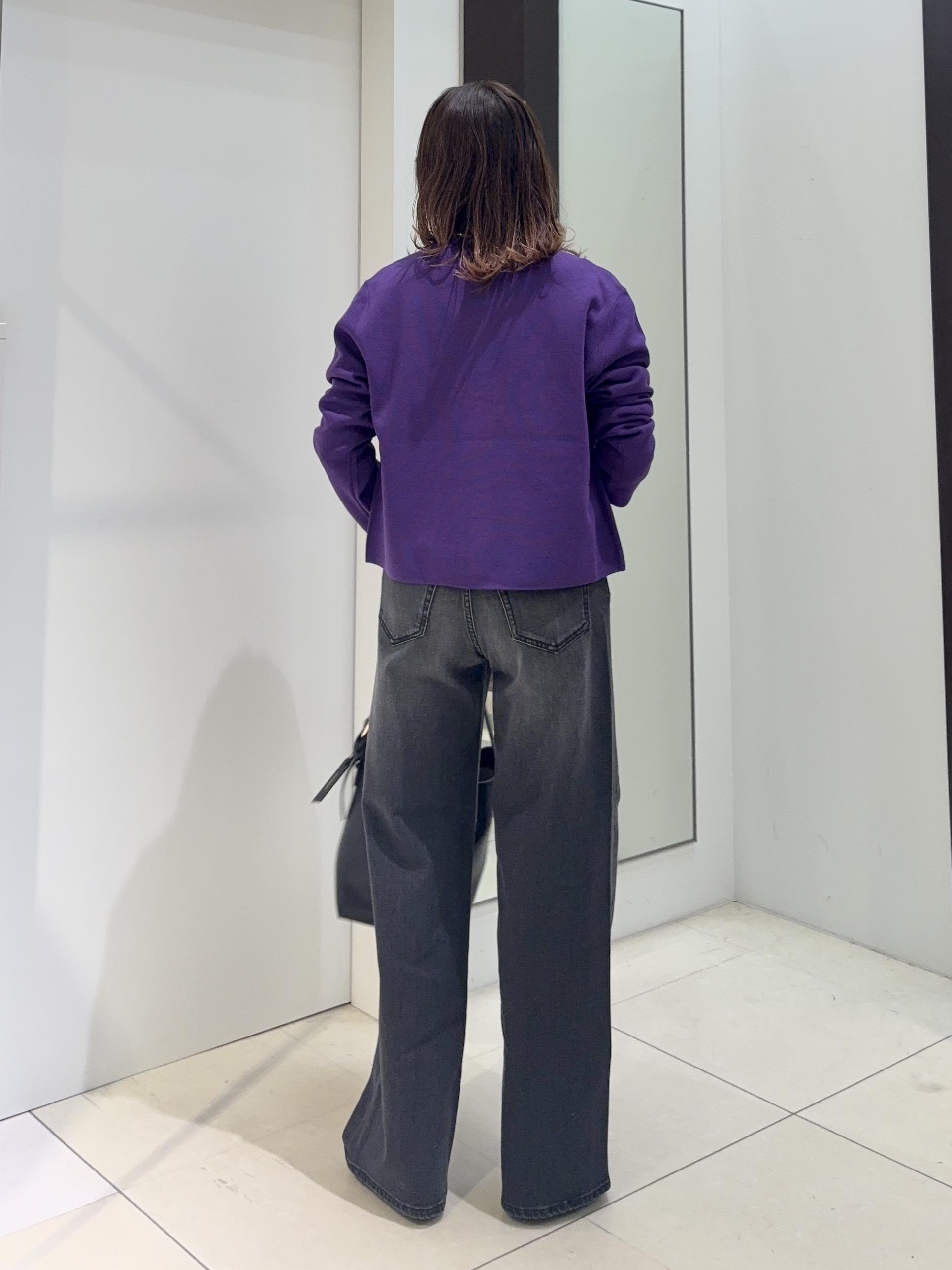 tomoさんの「UNTITLED｜【アンサンブル可/ジャケットライク】モールラインカーディガン」を使ったコーディネート