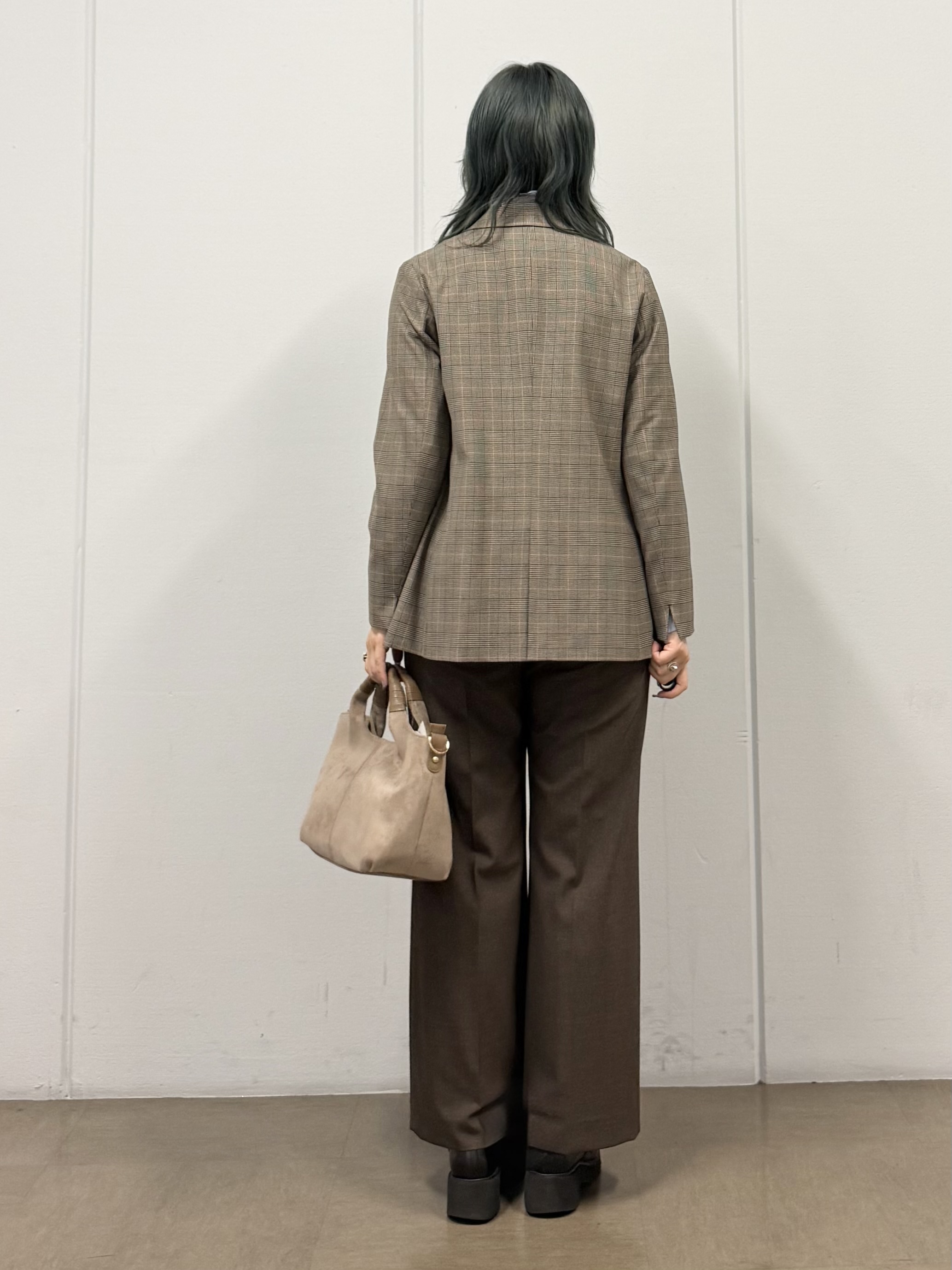 mizukiさんの「INDIVI｜【ストレッチ◎】取外し可ボウタイシャツ」を使ったコーディネート