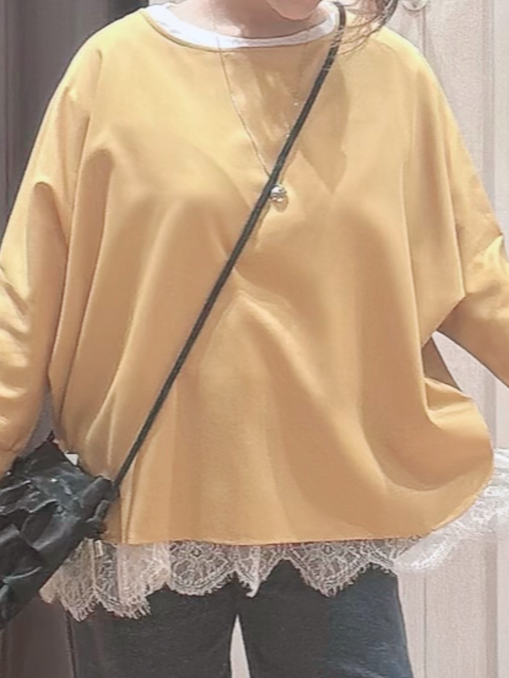 aaamiさんの「SHOO･LA･RUE｜【着丈選べる/洗濯後しわになりにくい】インせず着られる ドルマンブラウス」を使ったコーディネート