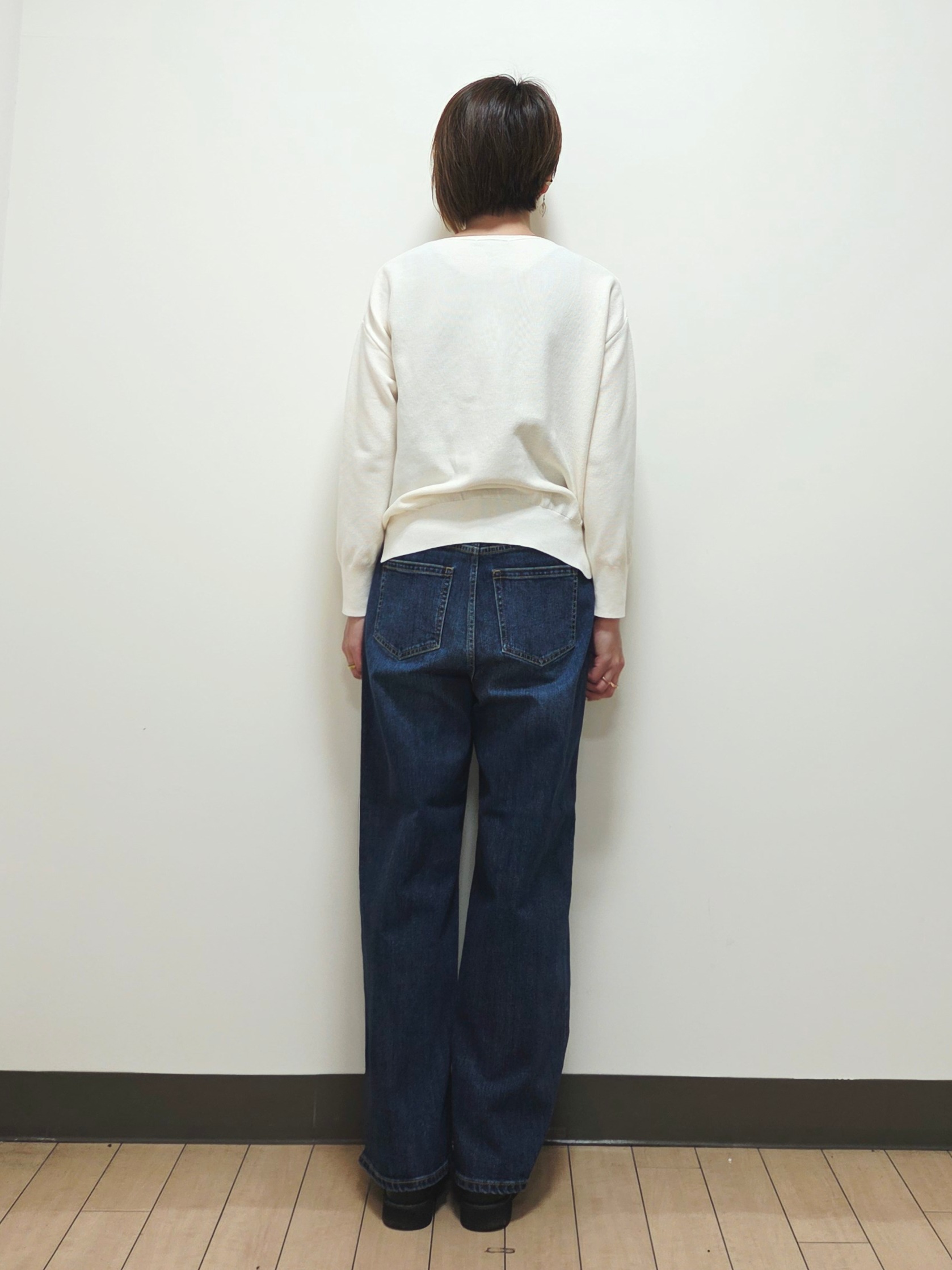 yuuさんの「Reflect｜異素材切り替え スタンドカラーコート」を使ったコーディネート