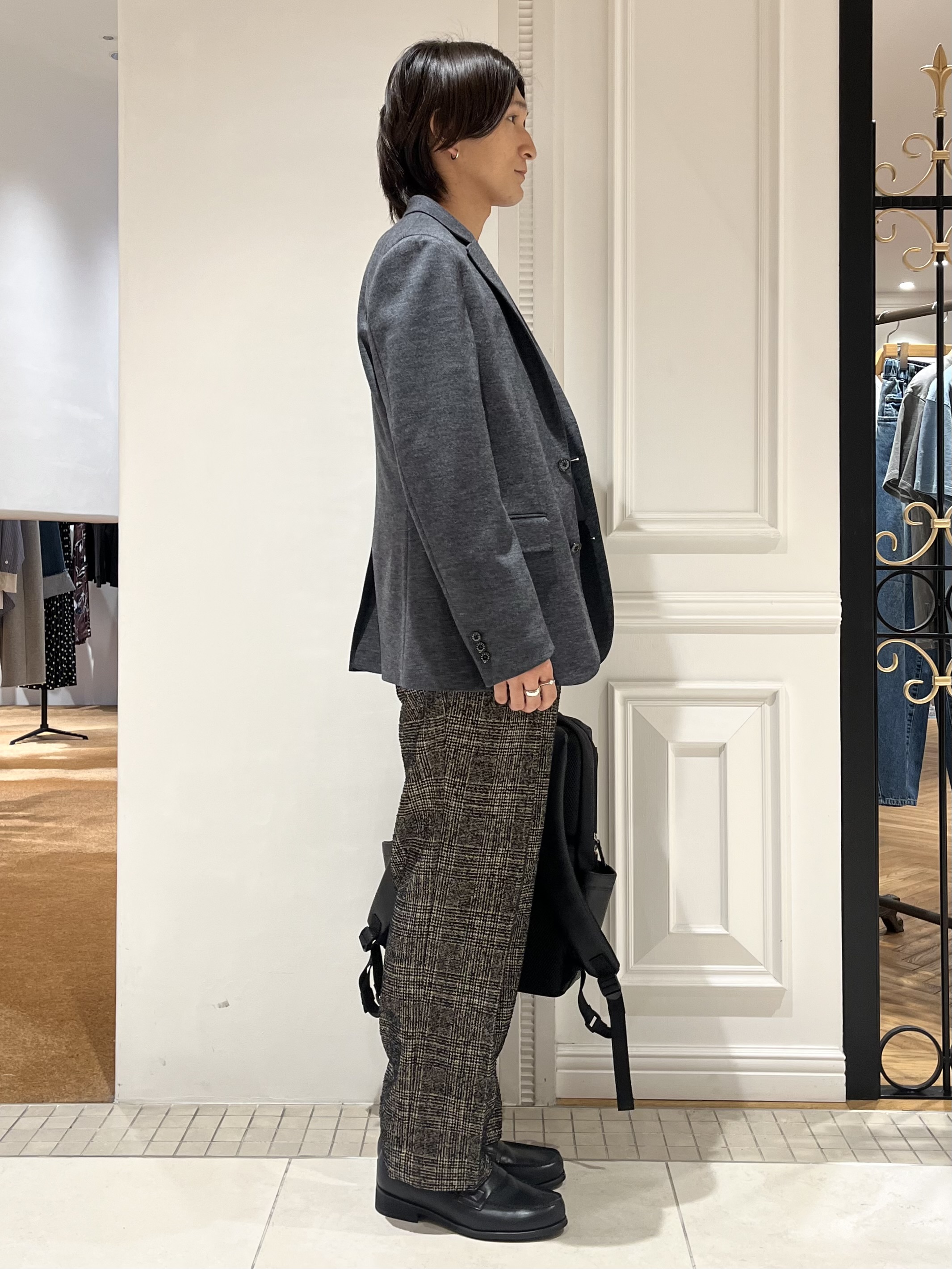 Watanabeさんの「DRESSTERIOR｜【ストレッチ素材】ウールブレンド コンフォータブルジャケット」を使ったコーディネート