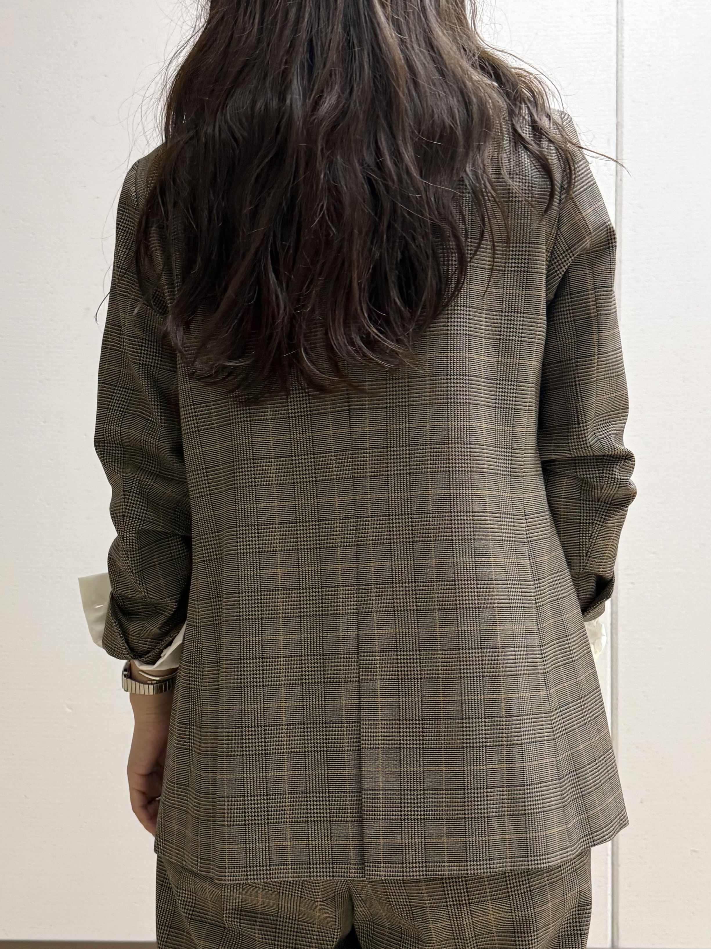 mamiさんの「INDIVI｜【洗濯機OK／ストレッチ◎】秋はじめのダブルジャケット」を使ったコーディネート