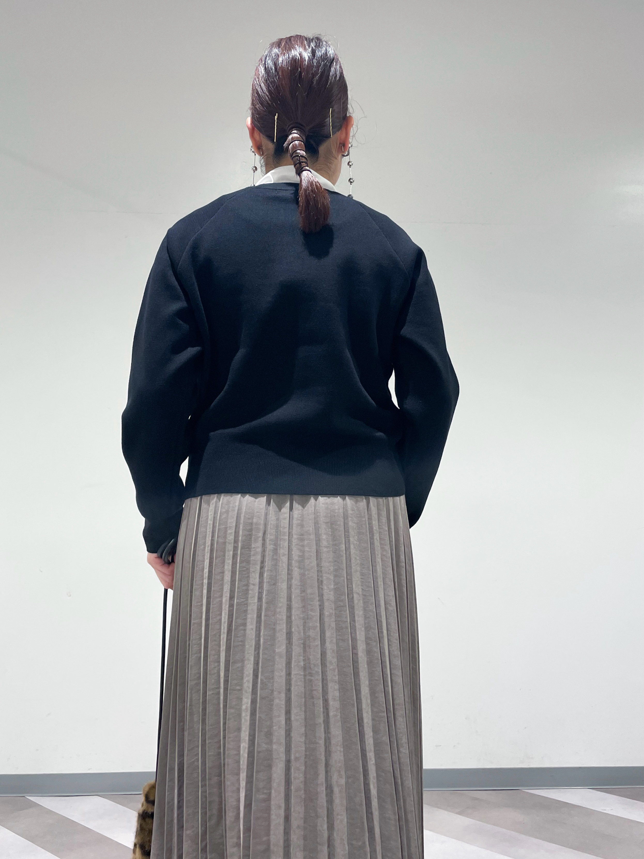ともも。さんの「OPAQUE.CLIP｜スタンドロングコート【軽量／洗える】」を使ったコーディネート