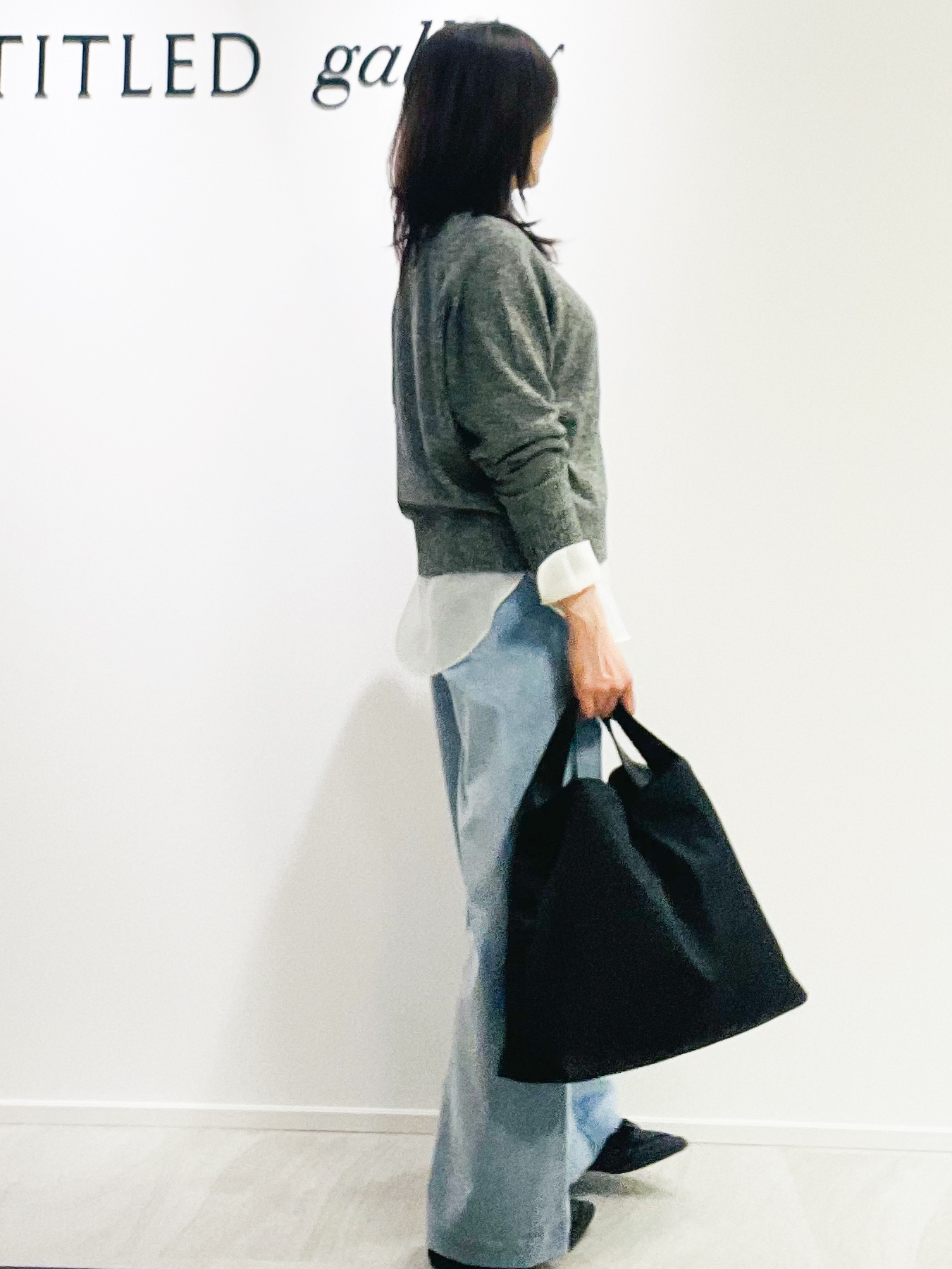 めいさんの「UNTITLED｜【アンサンブル可/秋羽織り】杢調ジップカーディガン」を使ったコーディネート