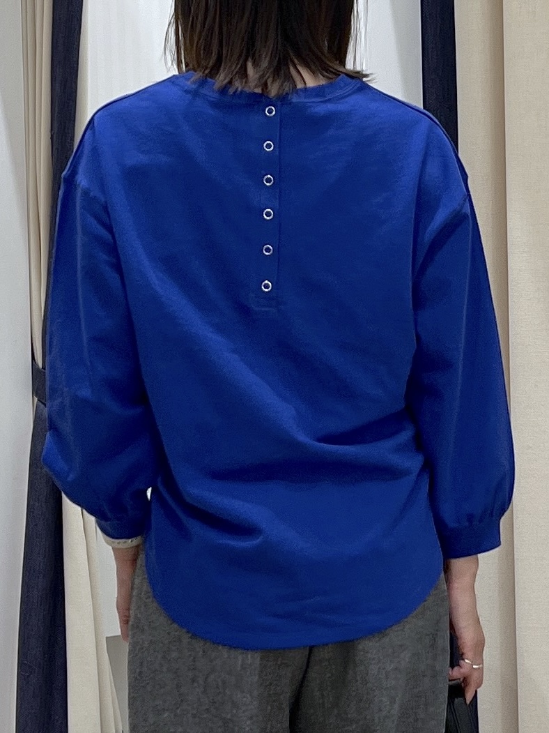 canaさんの「Dessin｜【洗える/7色展開/XS-L】バックヘンリーミニ裏毛 長袖」を使ったコーディネート