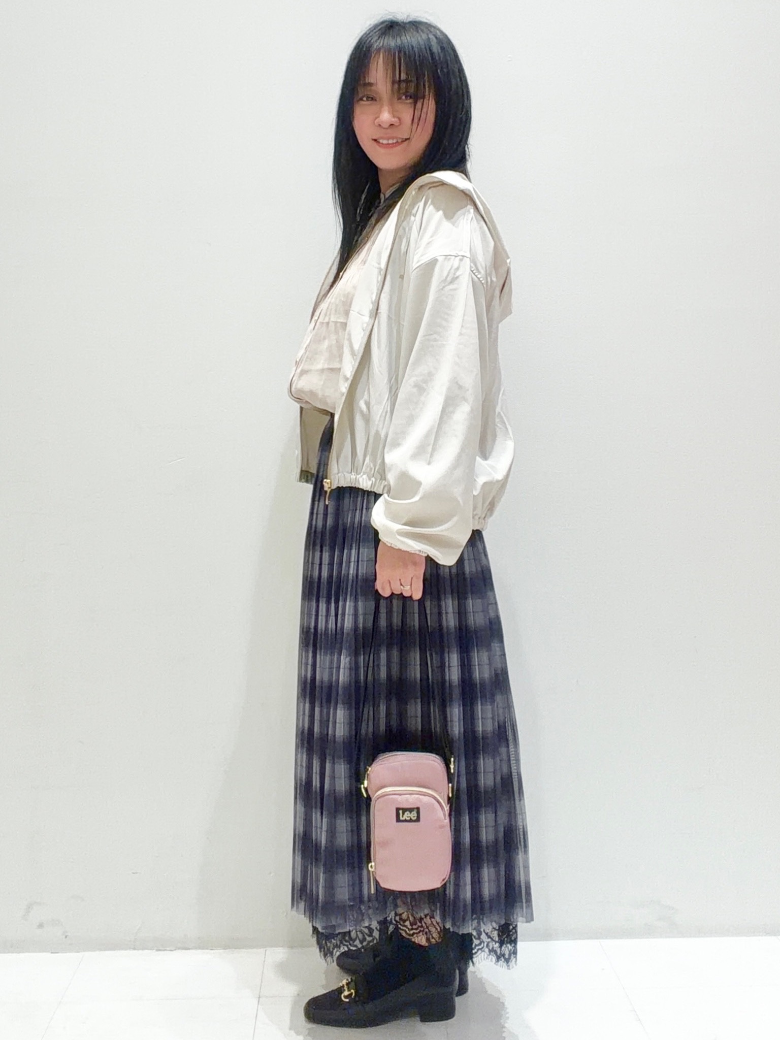 ゅぅさんの「grove｜【UPF50＋・UV90％カット】多機能パーカー」を使ったコーディネート