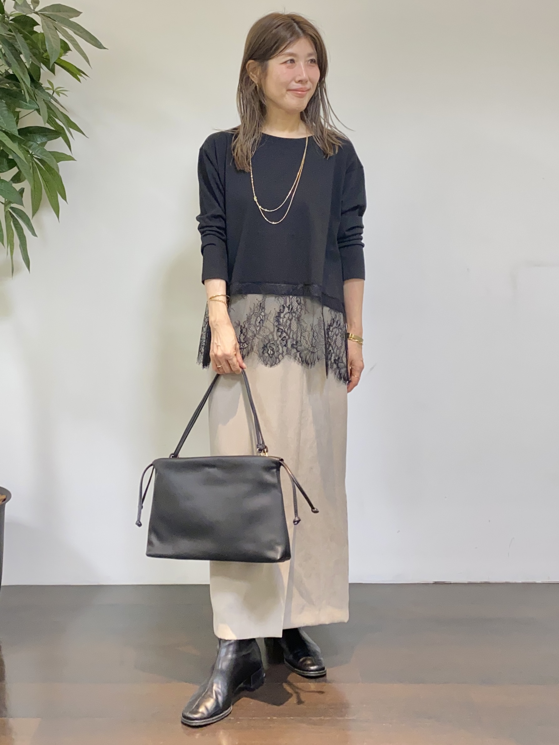 tomoさんの「UNTITLED｜【撥水/軽アウター/2way】タフタマウンテンパーカー」を使ったコーディネート