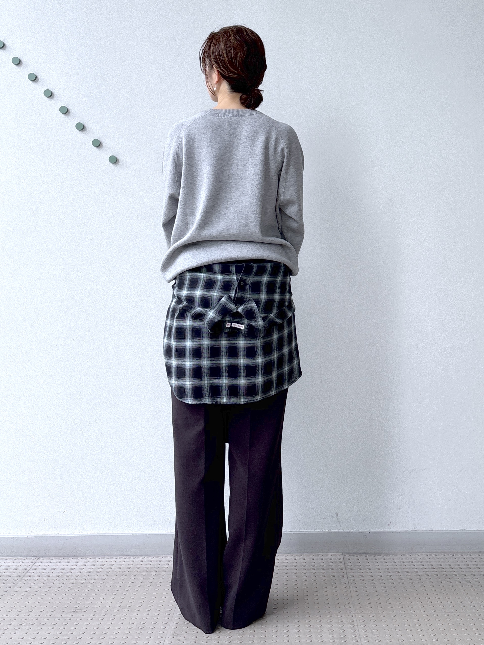 saitoさんの「DRESSTERIOR｜【6色展開/マシンウォッシャブル】コットンカシミヤニット」を使ったコーディネート