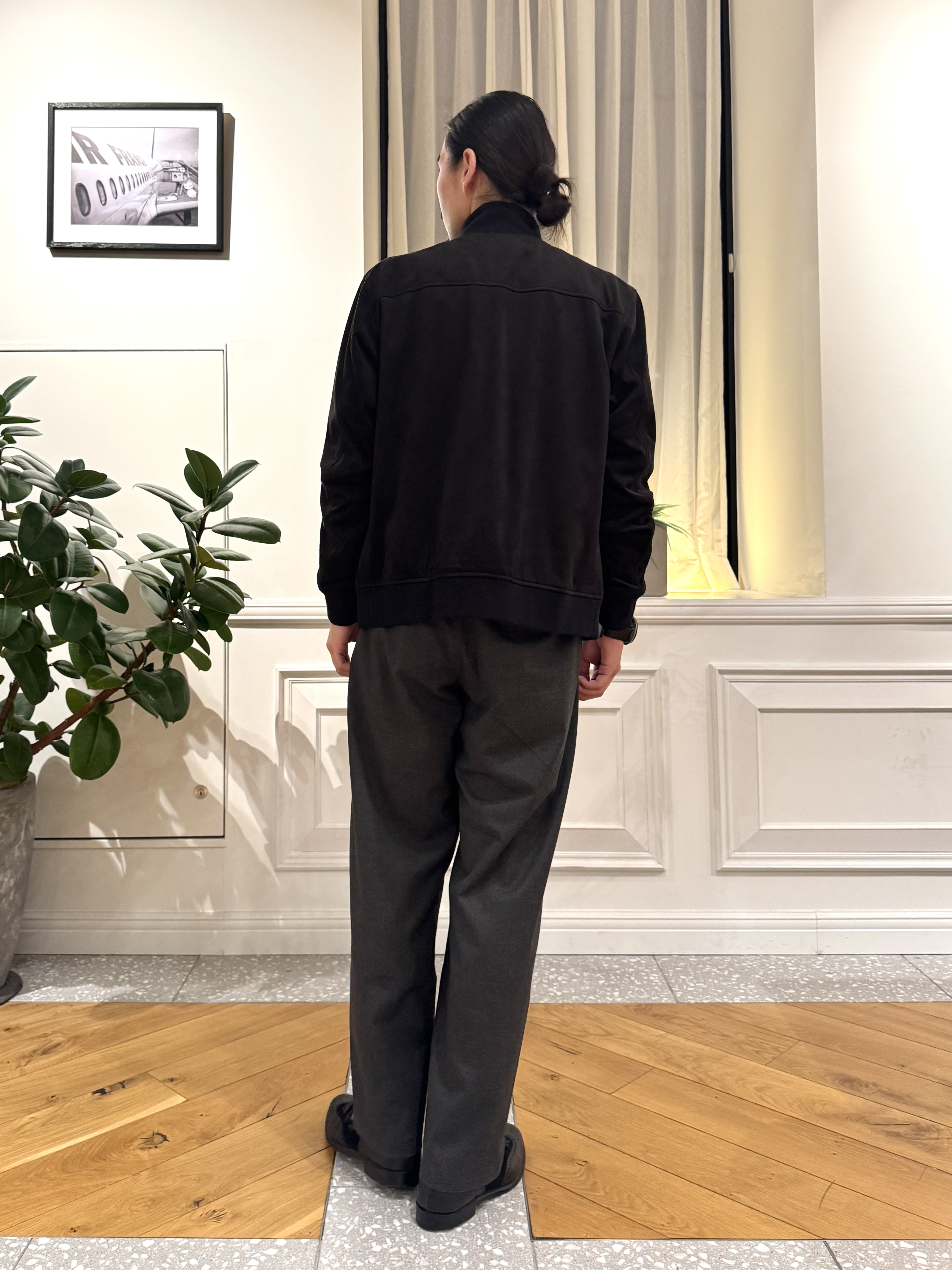 kawarataniさんの「DRESSTERIOR｜スエード調 シティ タンカースジャケット」を使ったコーディネート