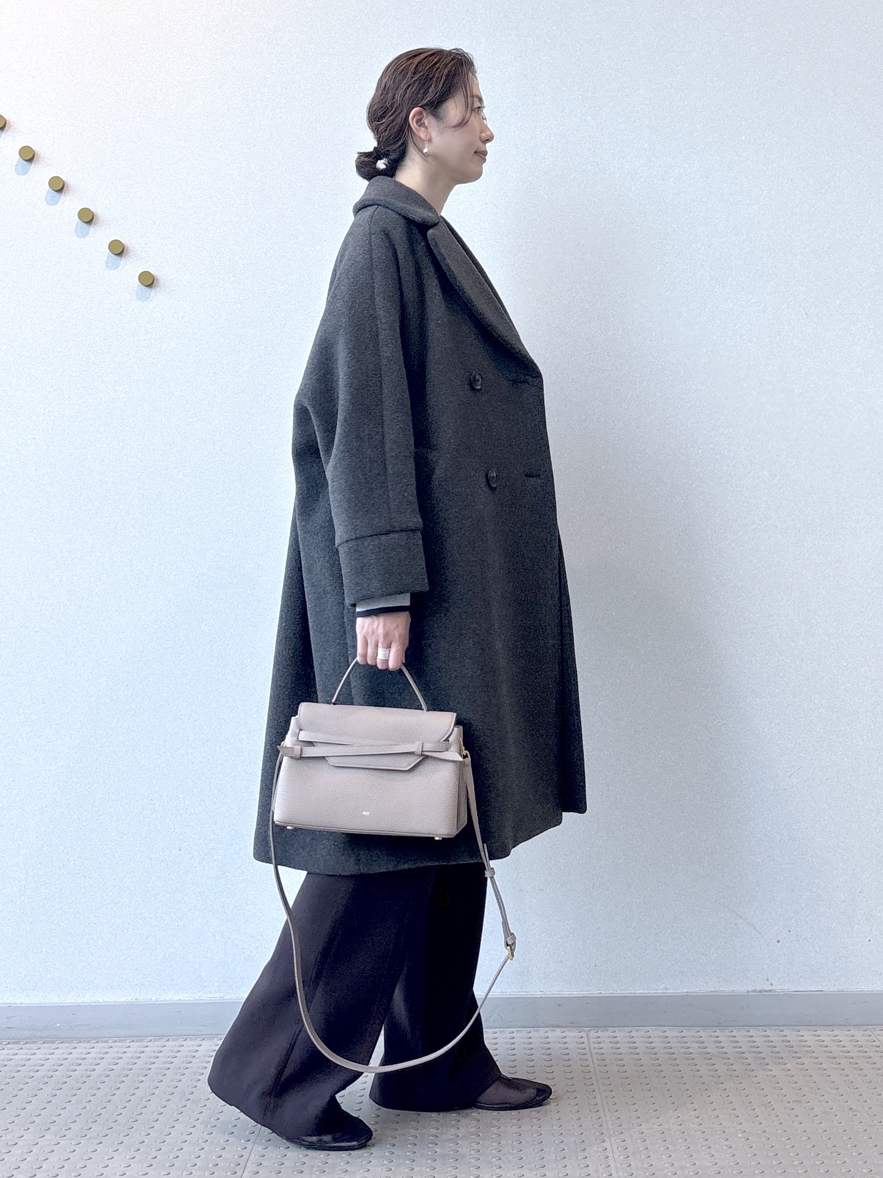 saitoさんの「DRESSTERIOR｜【6色展開/マシンウォッシャブル】コットンカシミヤニット」を使ったコーディネート