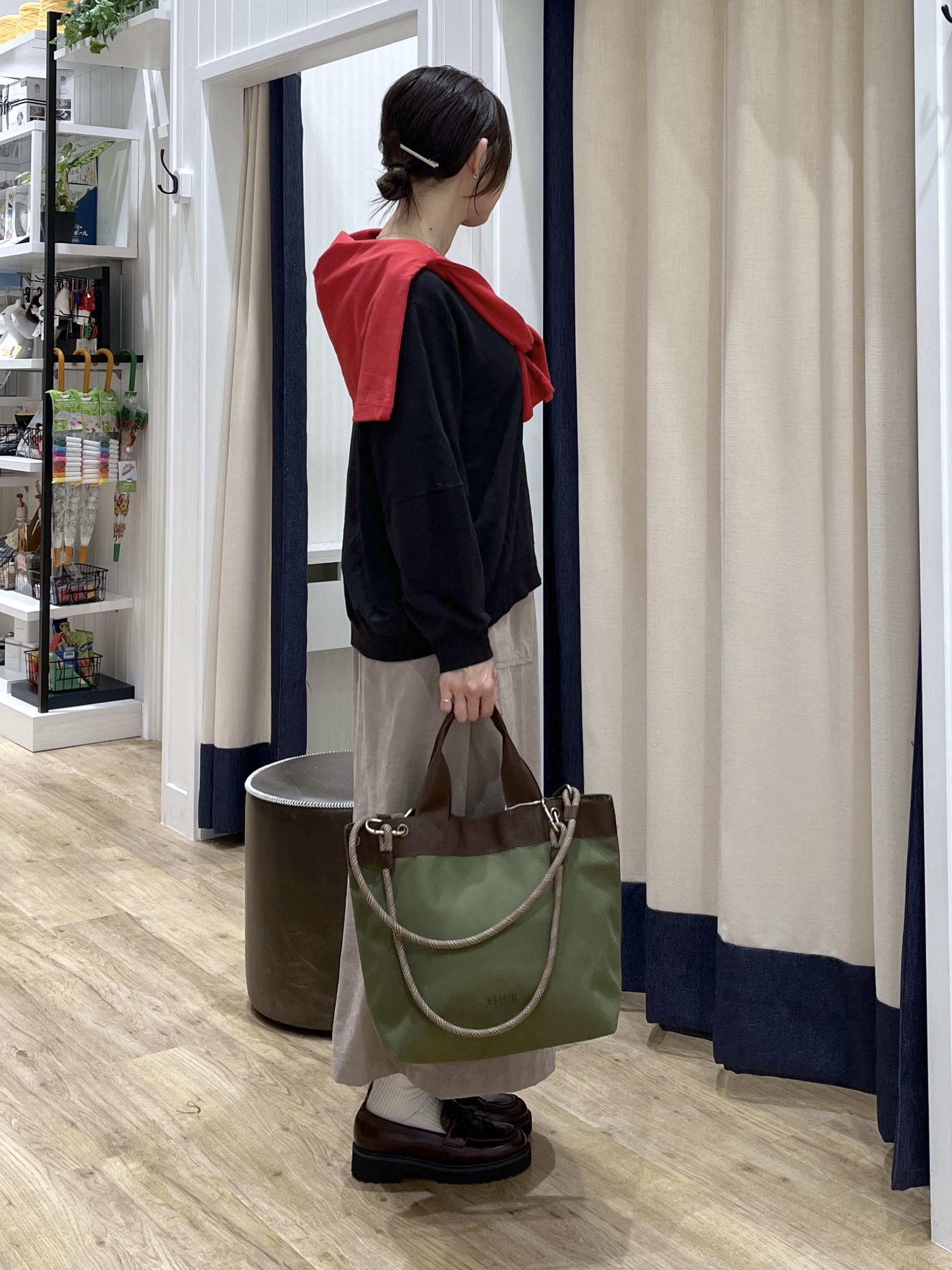canaさんの「Dessin｜【洗える/6色展開】フォルムスリーブミニ裏毛 プルオーバー」を使ったコーディネート
