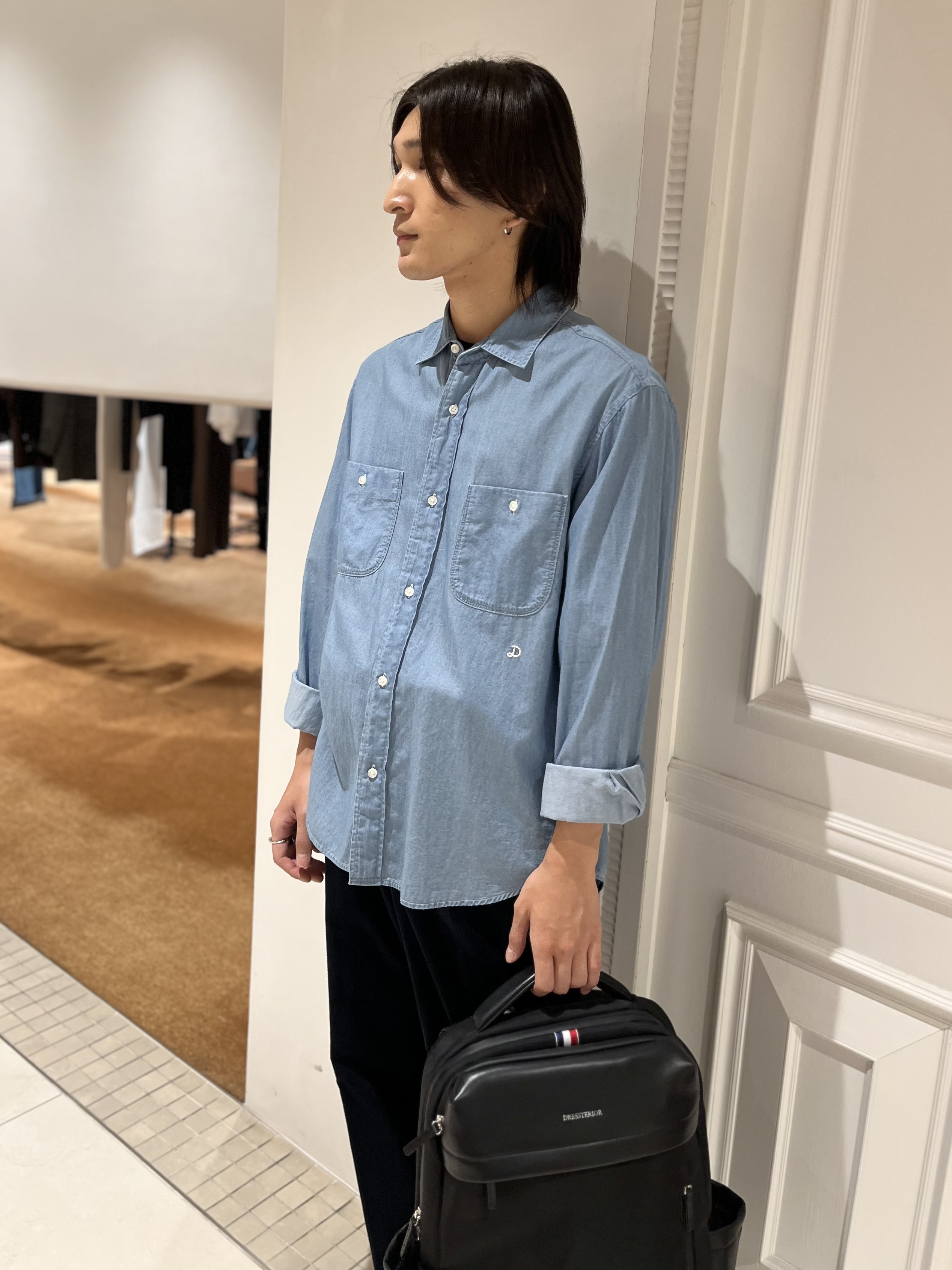 Watanabeさんの「DRESSTERIOR｜ユーズドデニムシャツ」を使ったコーディネート