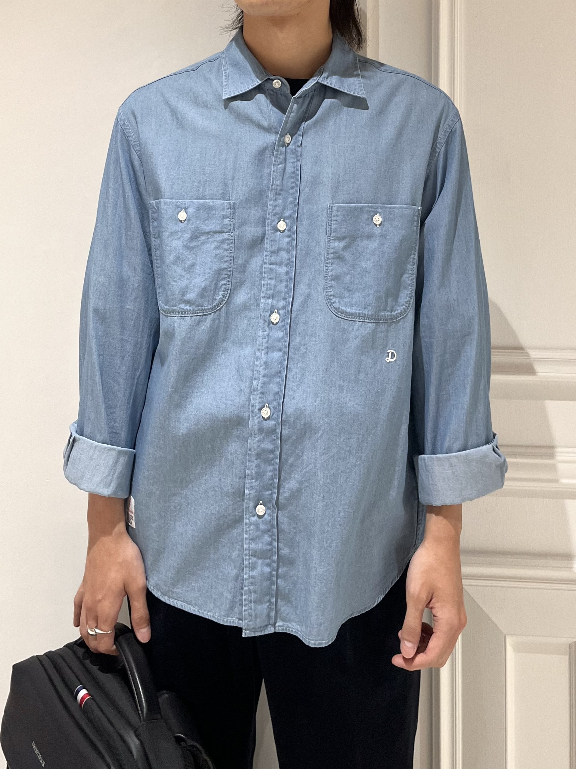 Watanabeさんの「DRESSTERIOR｜ユーズドデニムシャツ」を使ったコーディネート