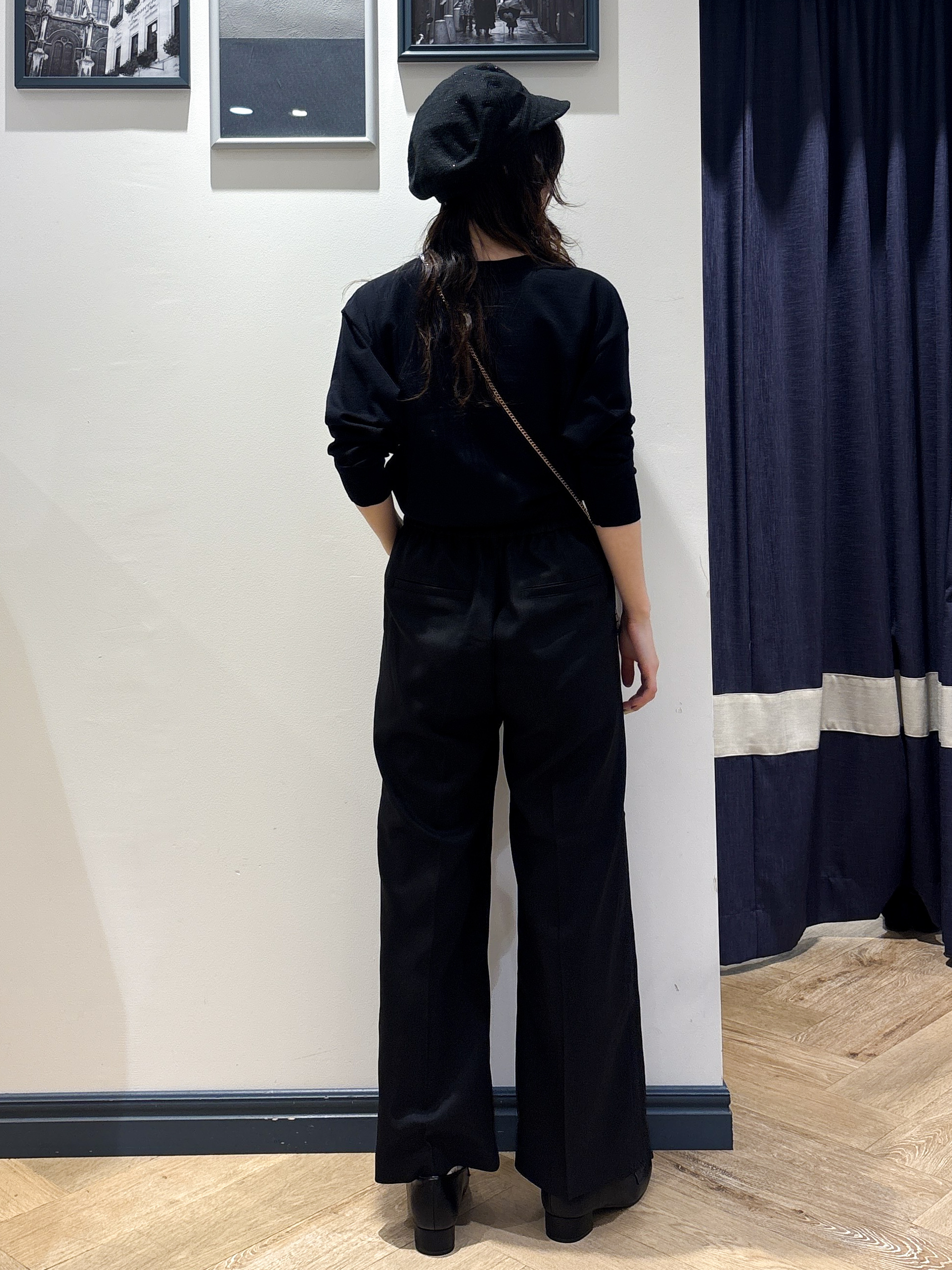 ayakaさんの「grove｜【前後2WAY】さりげなく、上品にきらめく ニットカーディガン」を使ったコーディネート