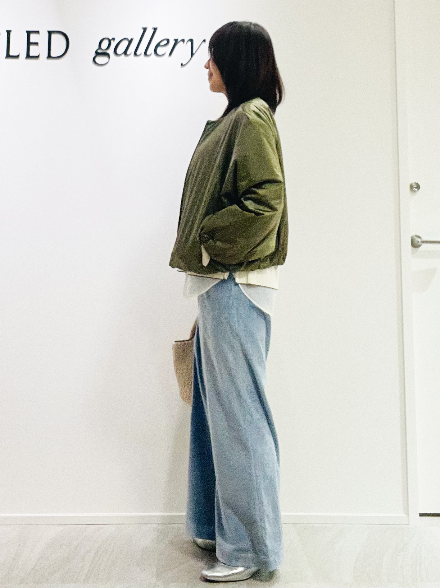 めいさんの「UNTITLED｜【軽アウター/中綿/秋冬コート】ショートブルゾン」を使ったコーディネート