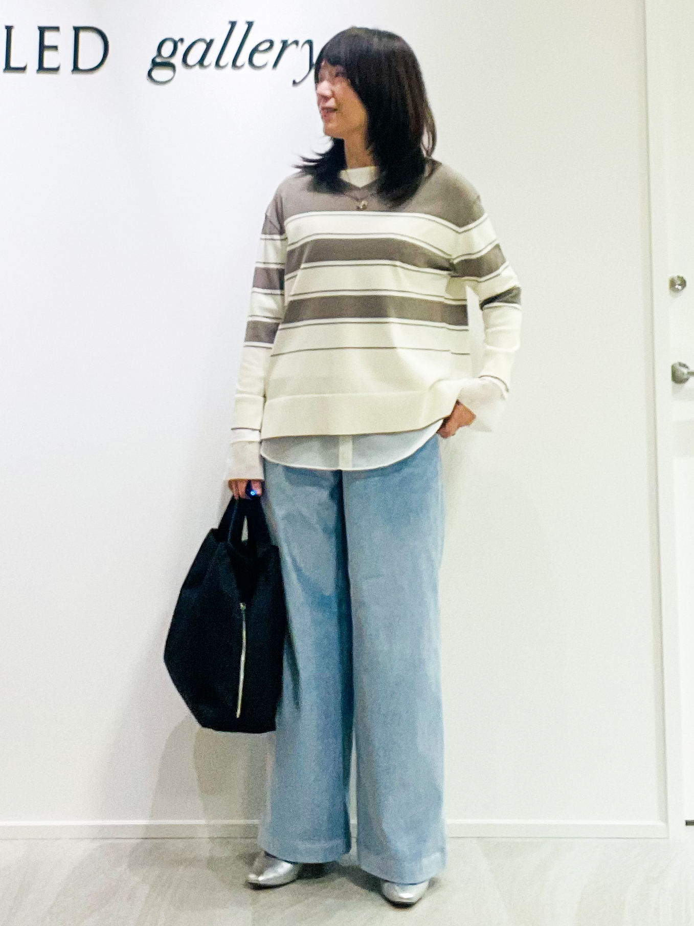 めいさんの「UNTITLED｜【軽アウター/中綿/秋冬コート】ショートブルゾン」を使ったコーディネート