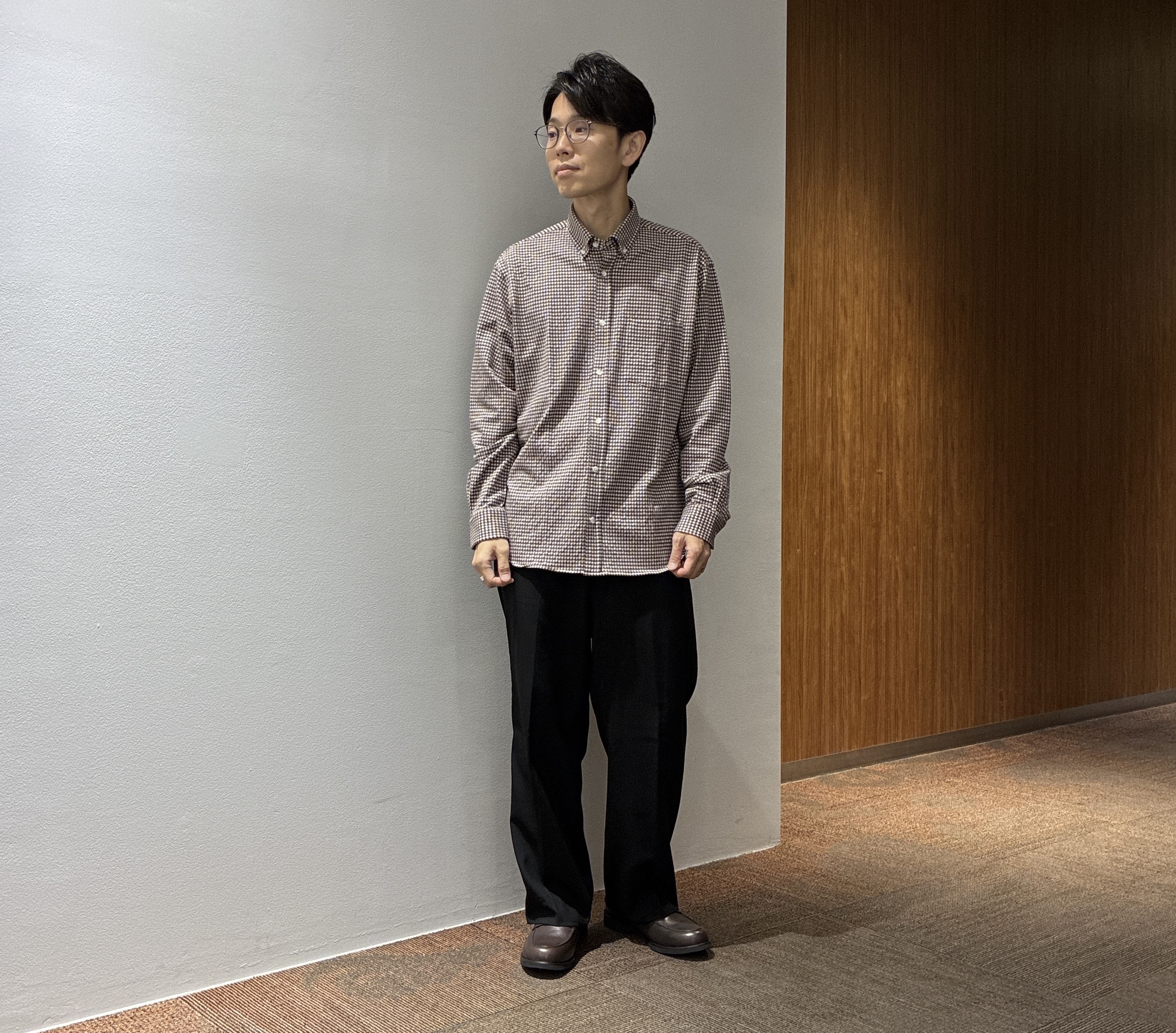 わいずみさんの「TAKEO KIKUCHI｜デニム＆スウェード調 ジップブルゾン」を使ったコーディネート