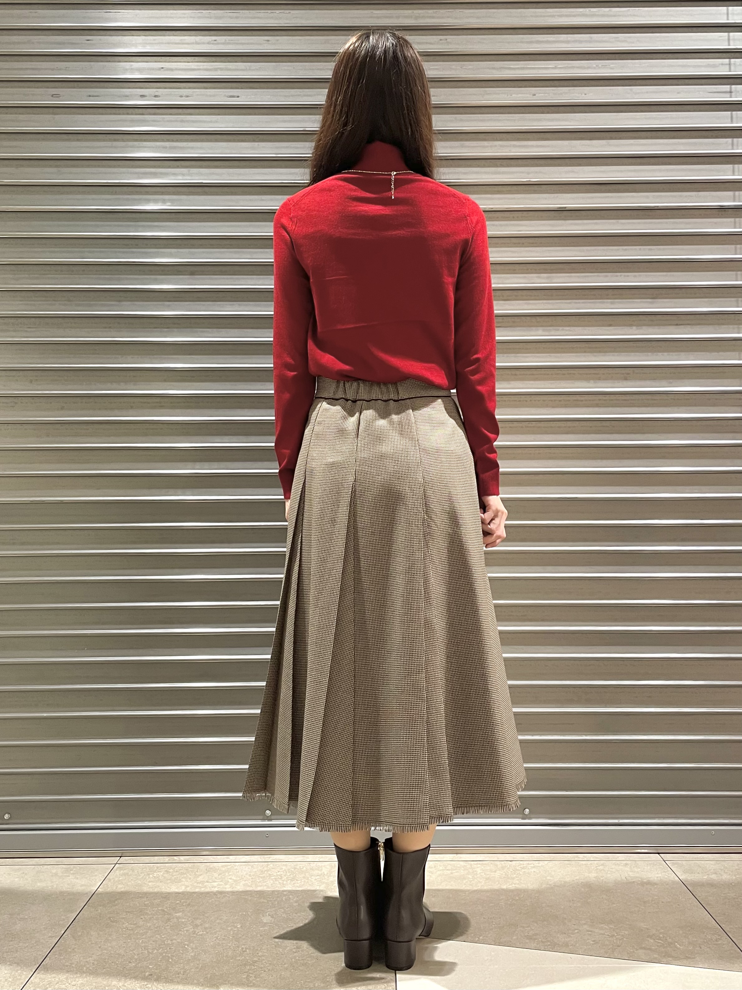 ことさんの「DRESSTERIOR｜サスティナブルタートルニット」を使ったコーディネート