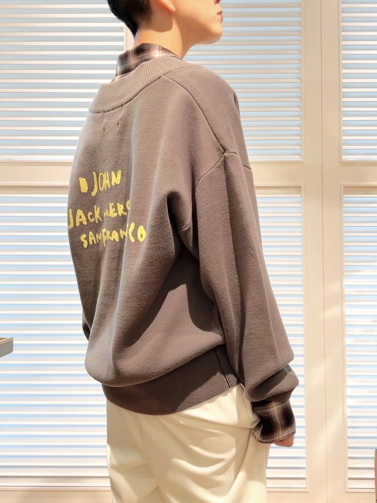 OCHIAIさんの「DRESSTERIOR｜【ウォッシャブル】ビエラオンブレチェックシャツ」を使ったコーディネート