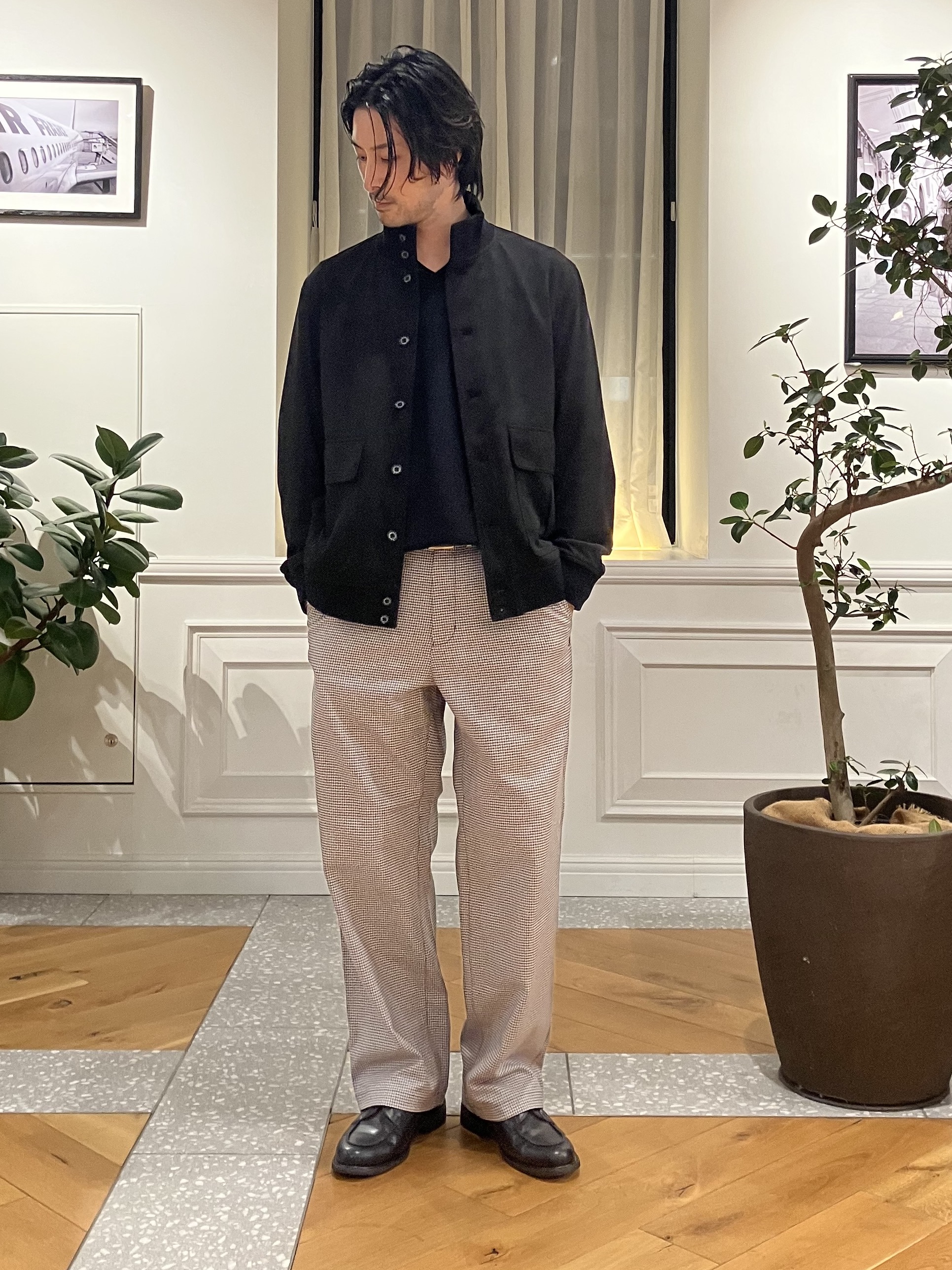 junyaさんの「DRESSTERIOR｜スエード調 シティ タンカースジャケット」を使ったコーディネート