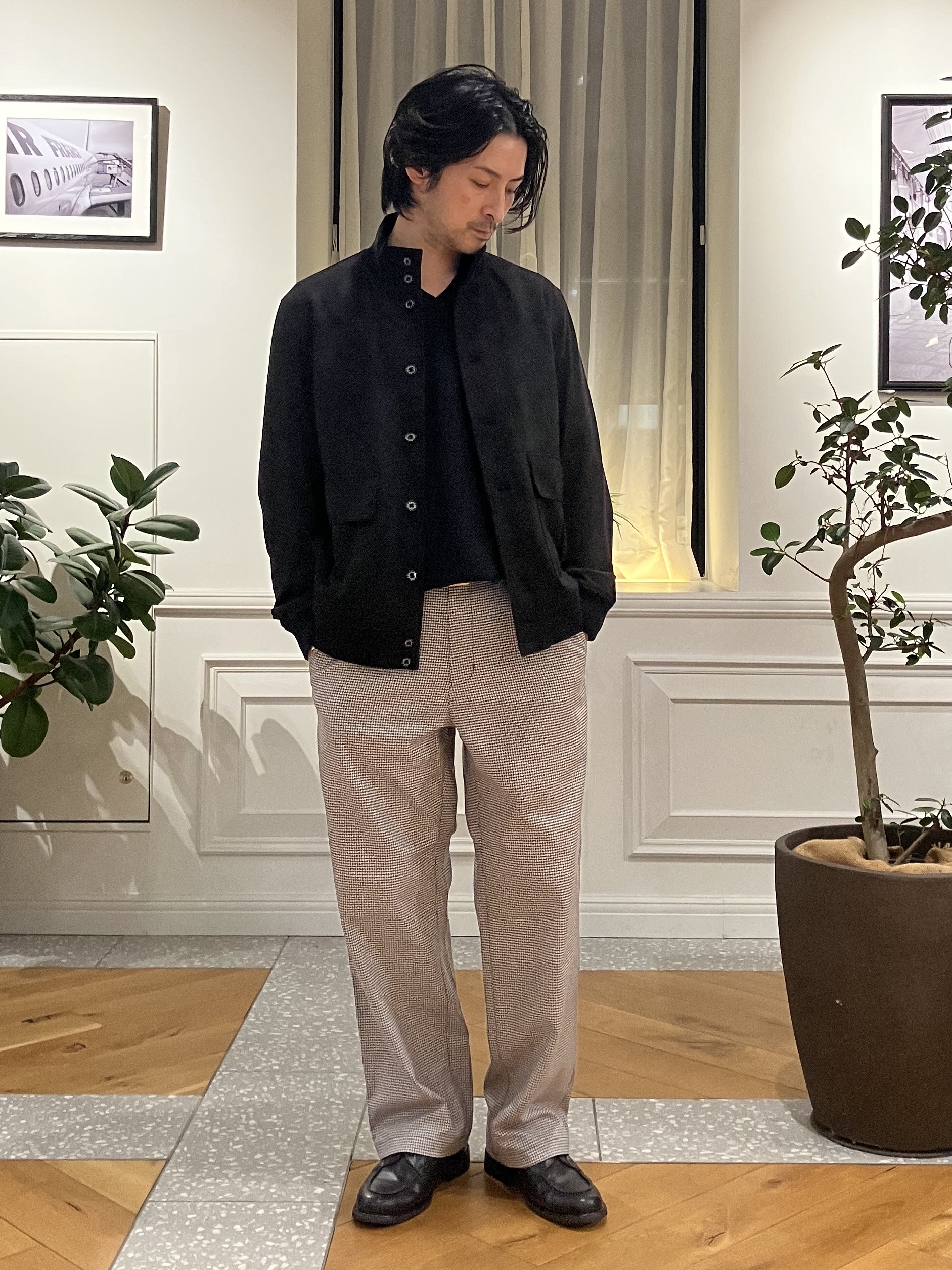 junyaさんの「DRESSTERIOR｜スエード調 シティ タンカースジャケット」を使ったコーディネート